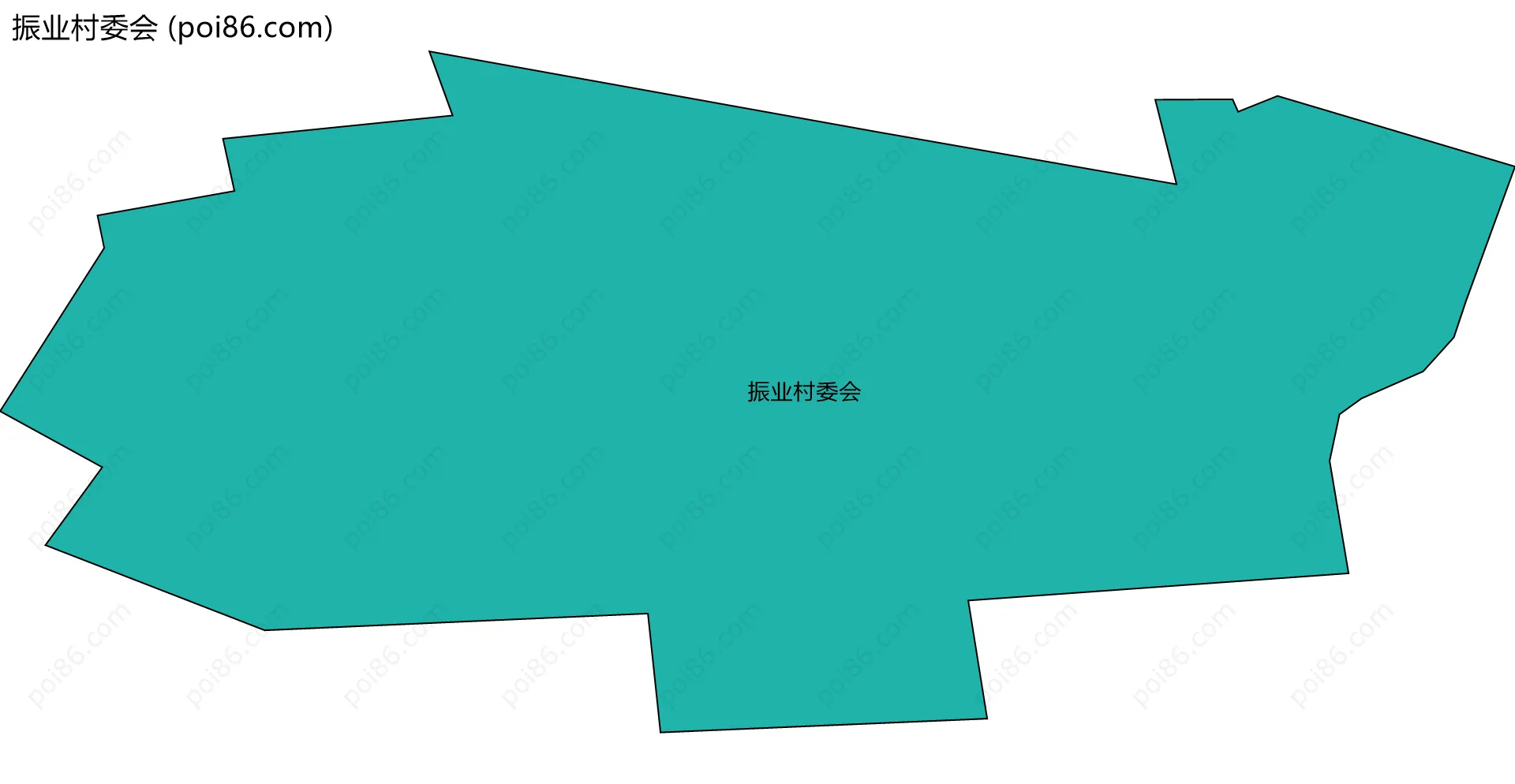 振业村委会边界地图