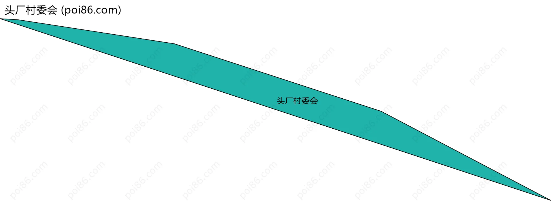 头厂村委会边界地图