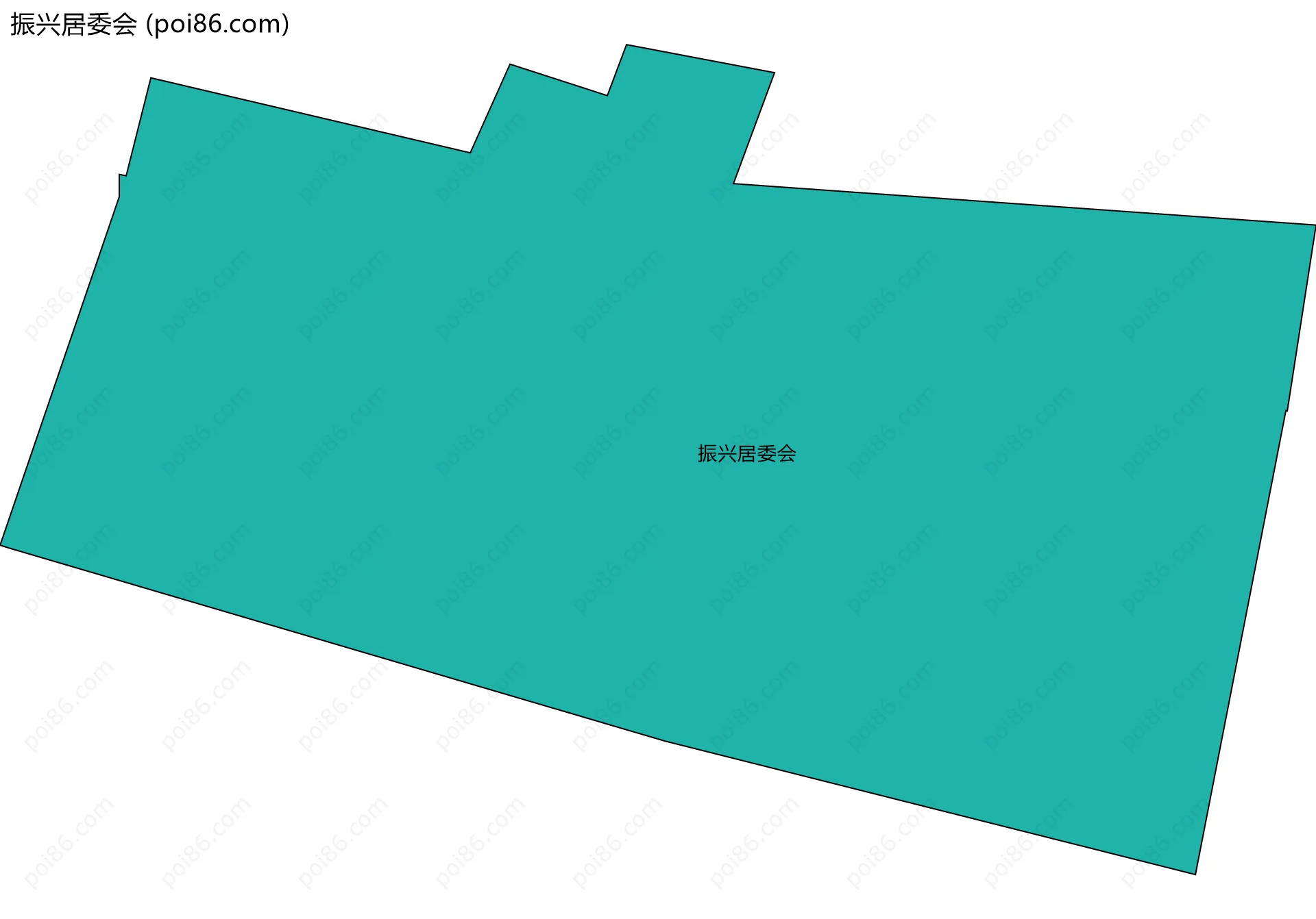 振兴居委会边界地图