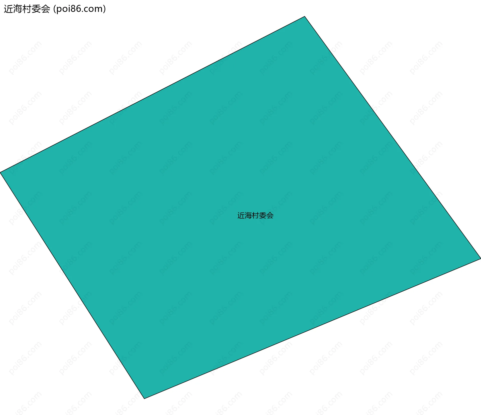 近海村委会边界地图