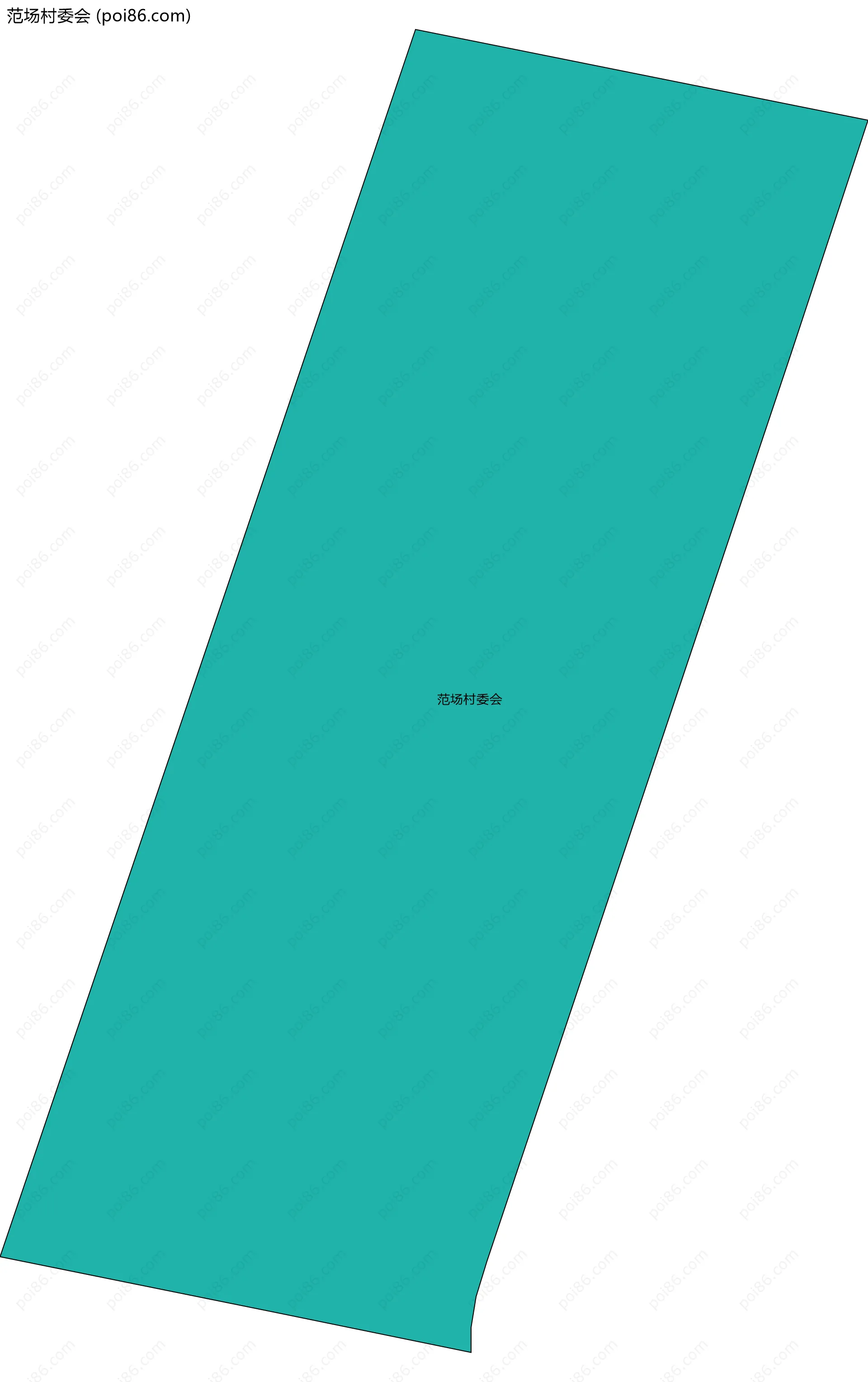 范场村委会边界地图