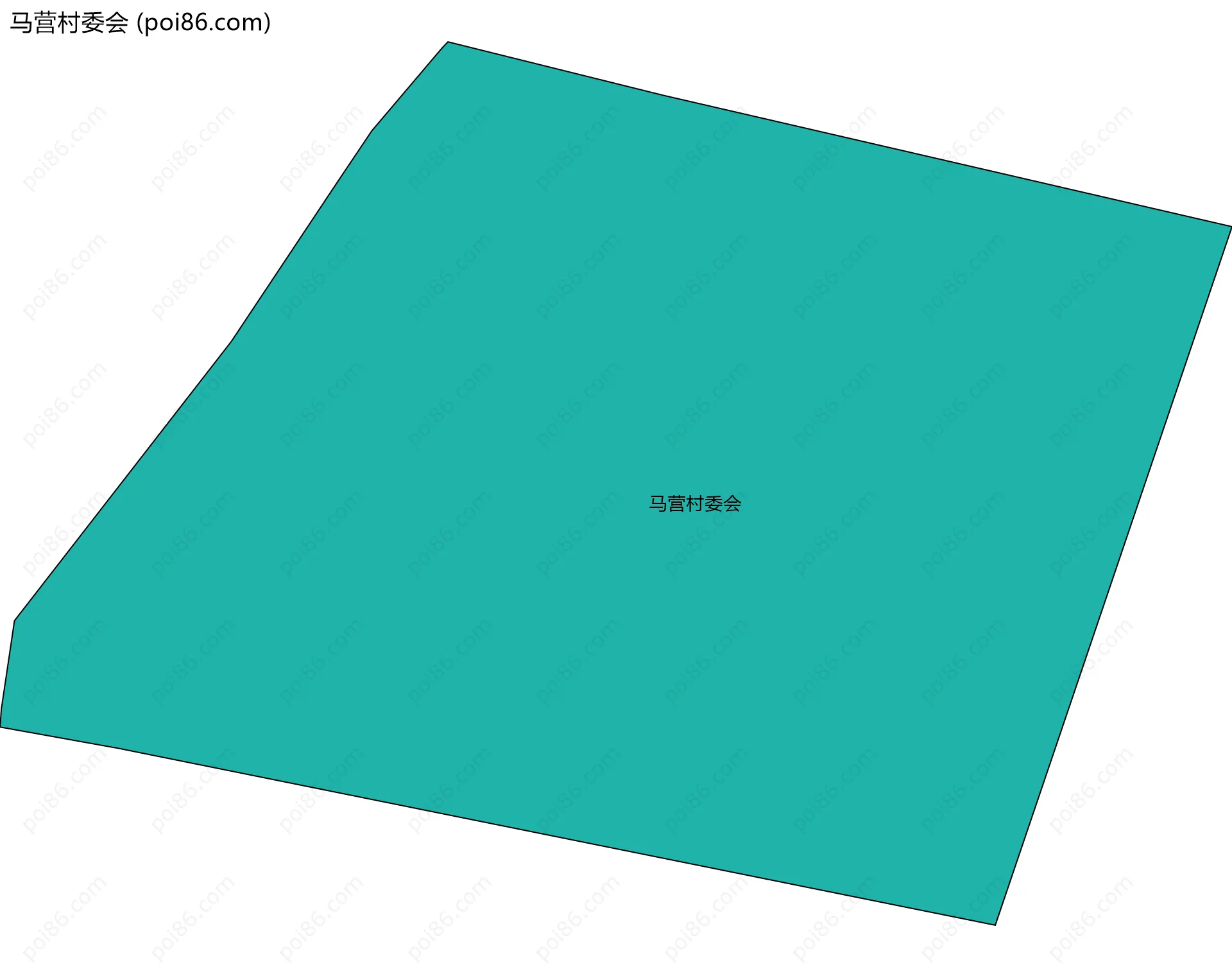 马营村委会边界地图