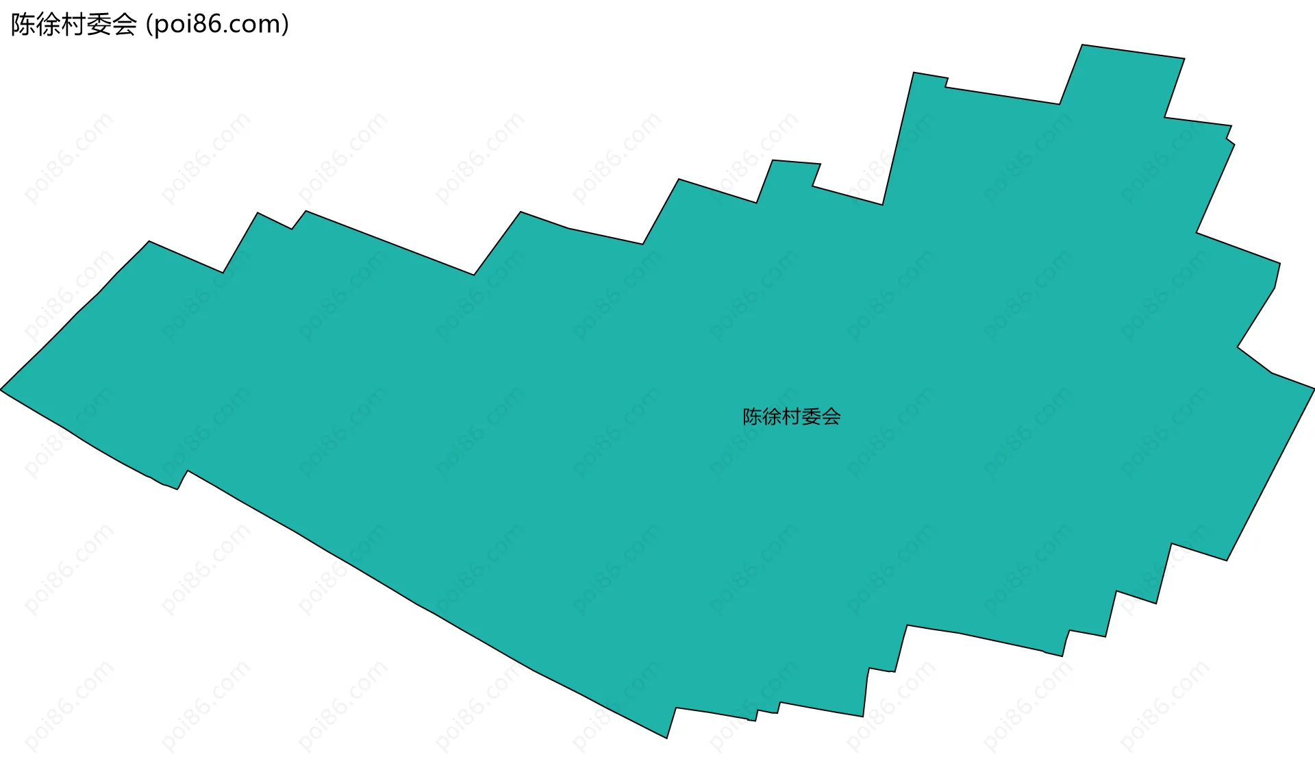 陈徐村委会边界地图