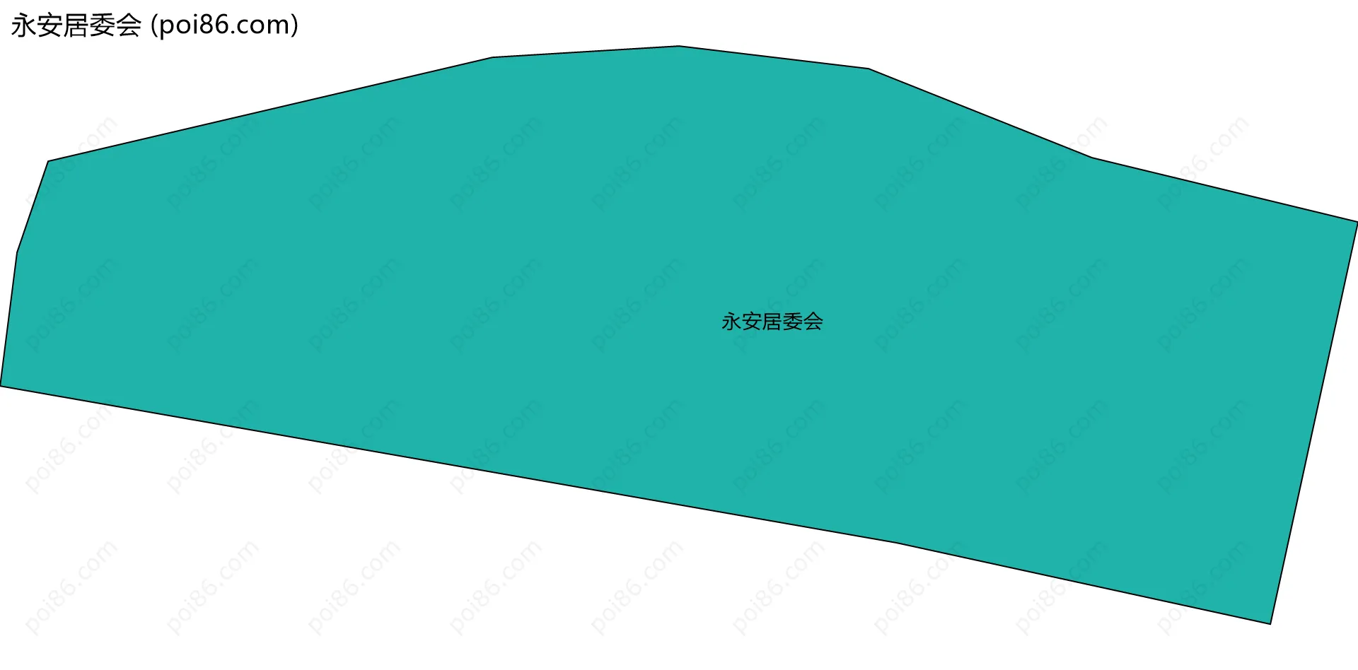 永安居委会边界地图
