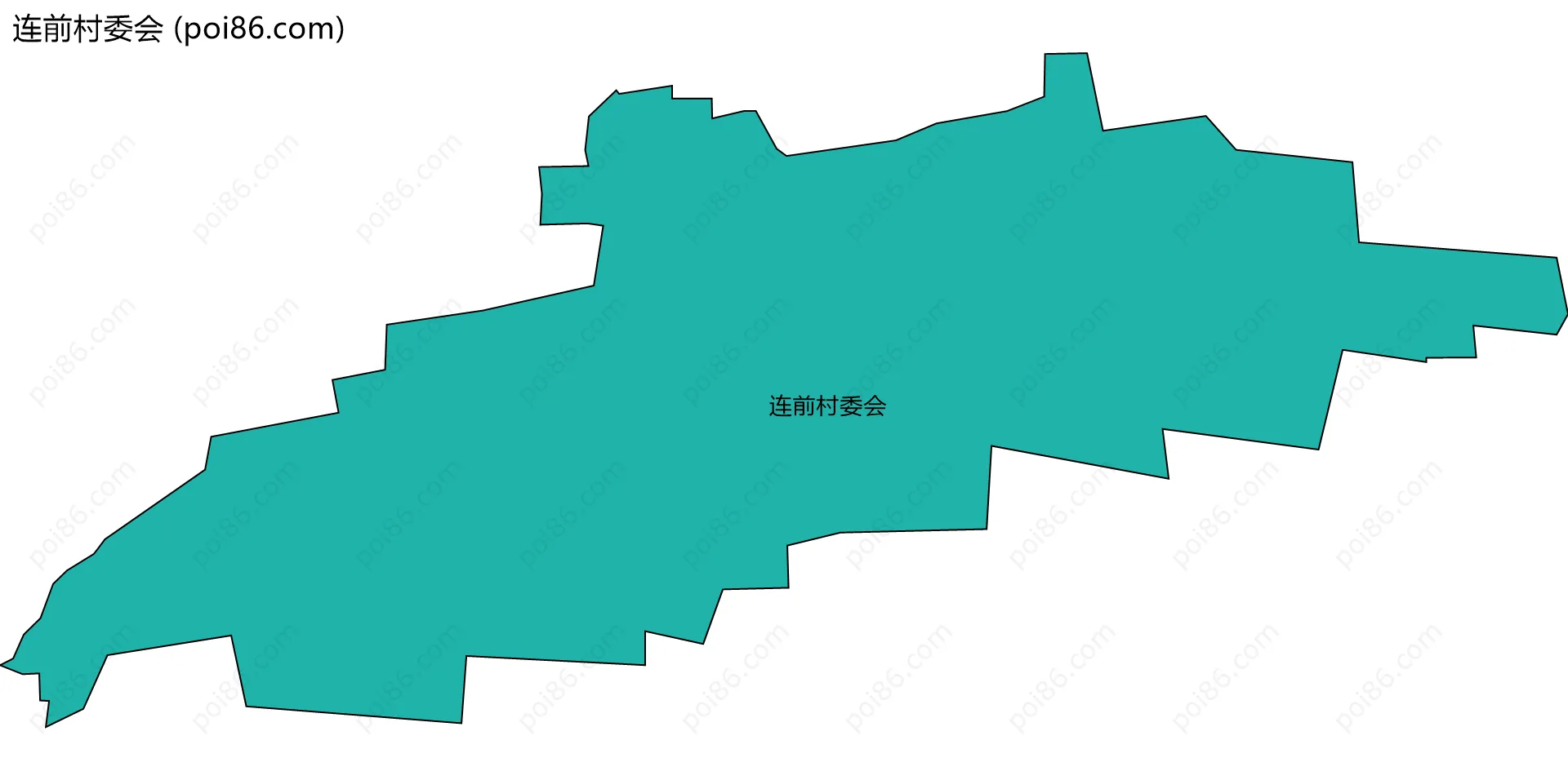 连前村委会边界地图