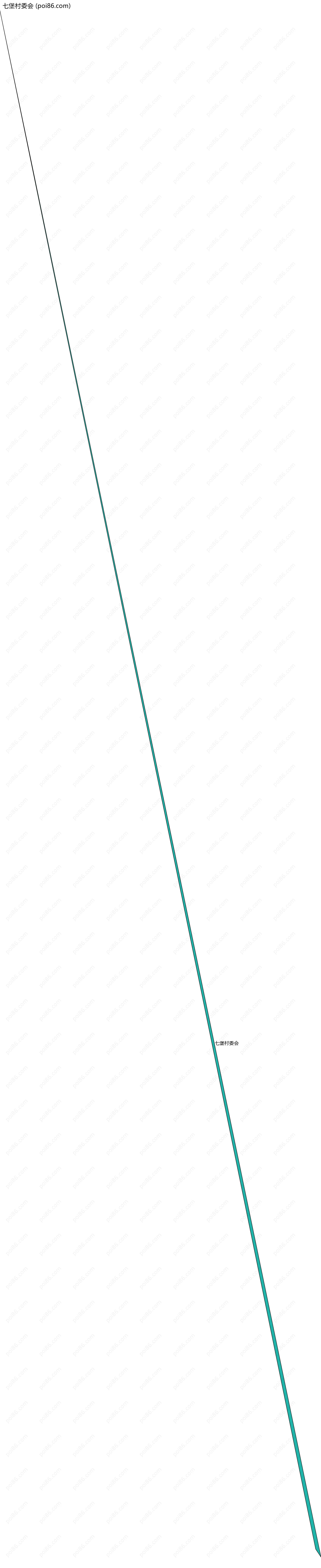 七堡村委会边界地图