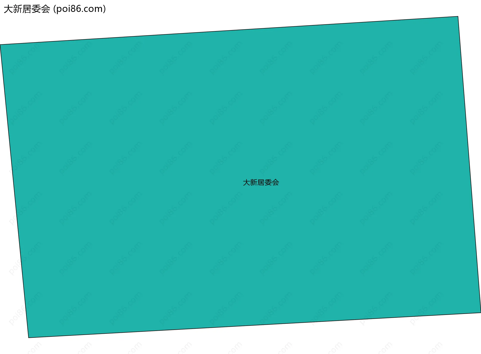 大新居委会边界地图