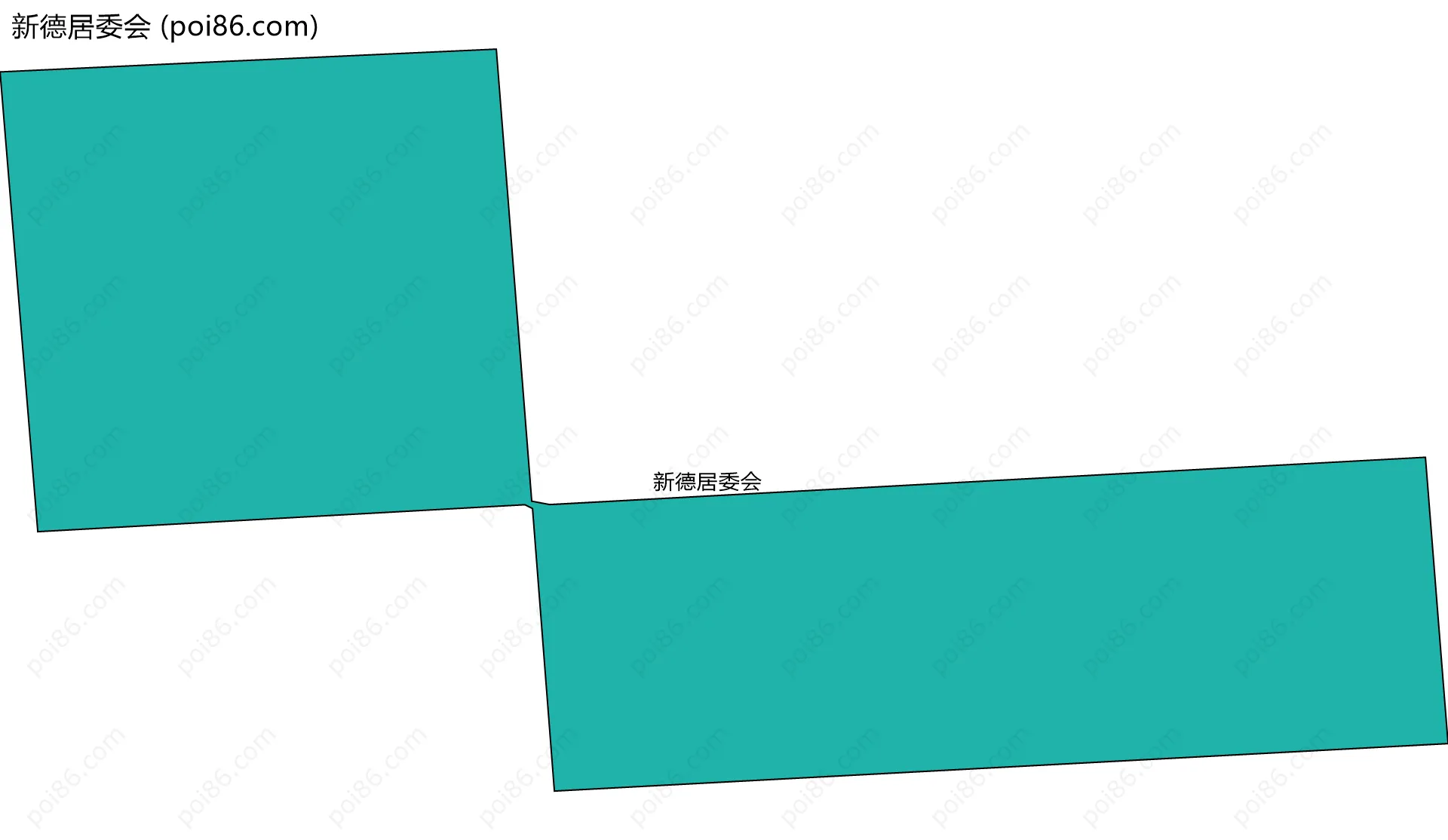 新德居委会边界地图