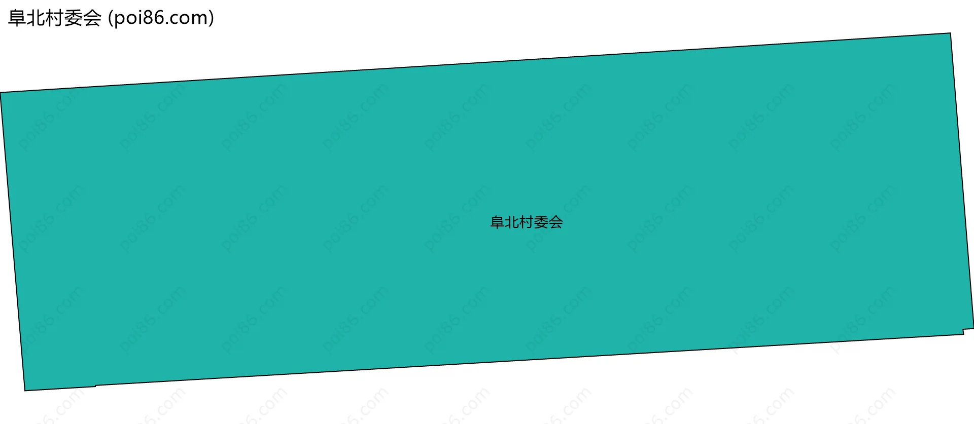 阜北村委会边界地图