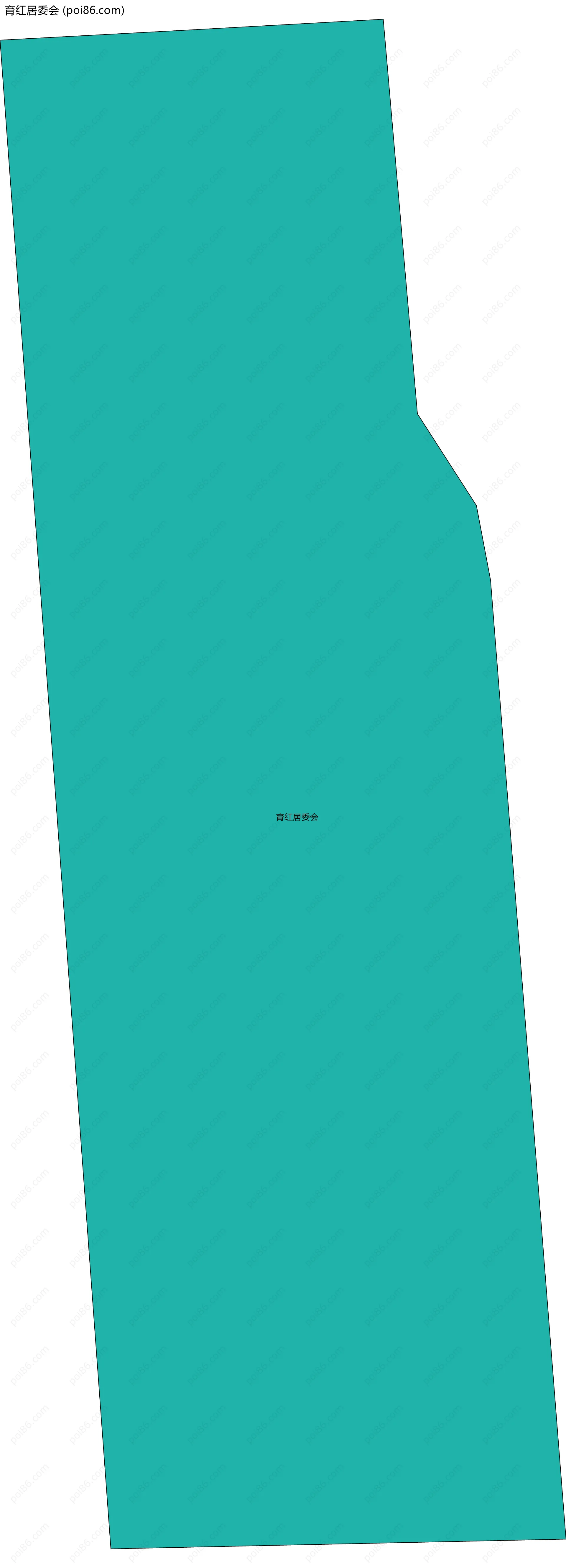 育红居委会边界地图