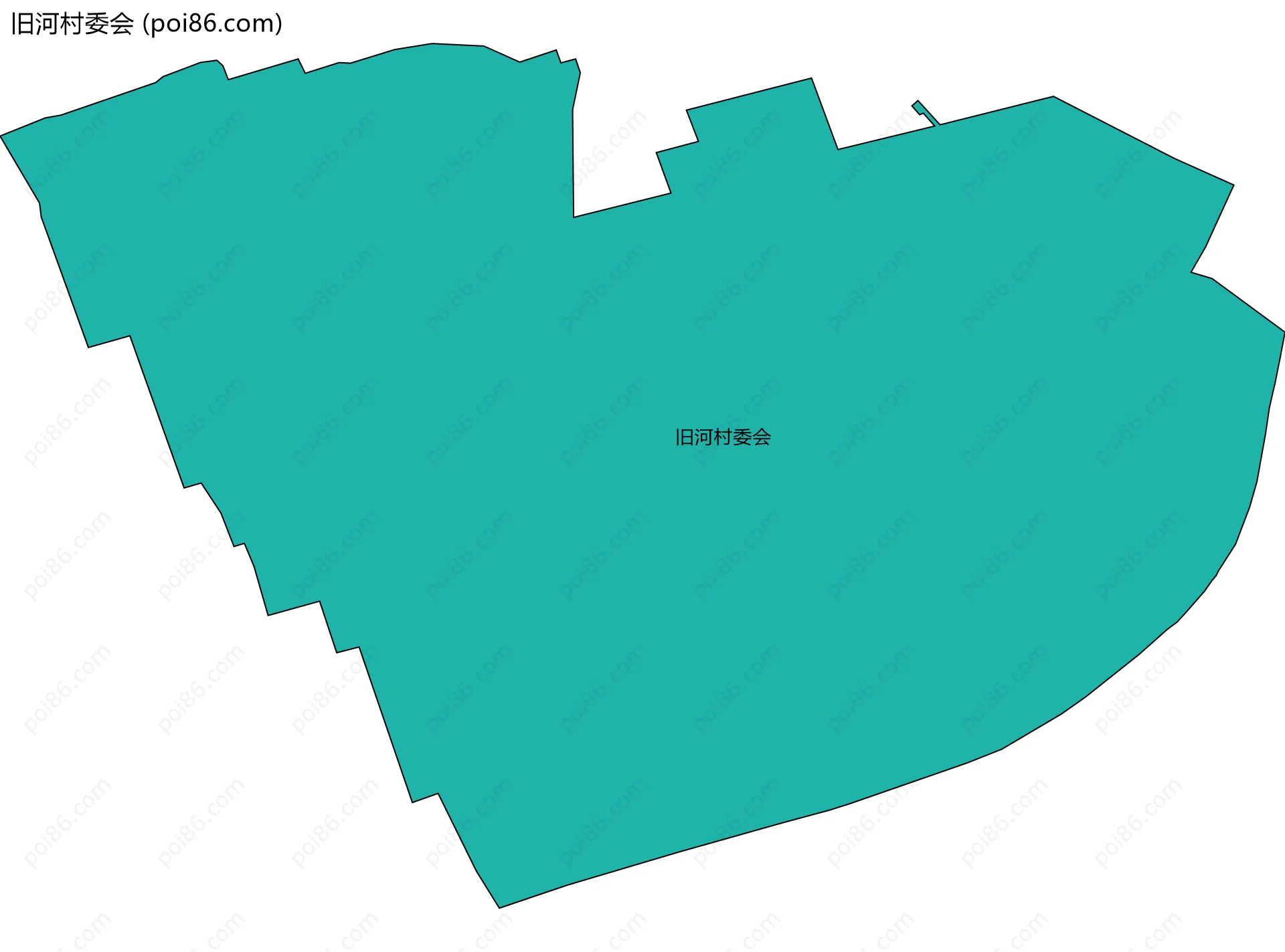 旧河村委会边界地图