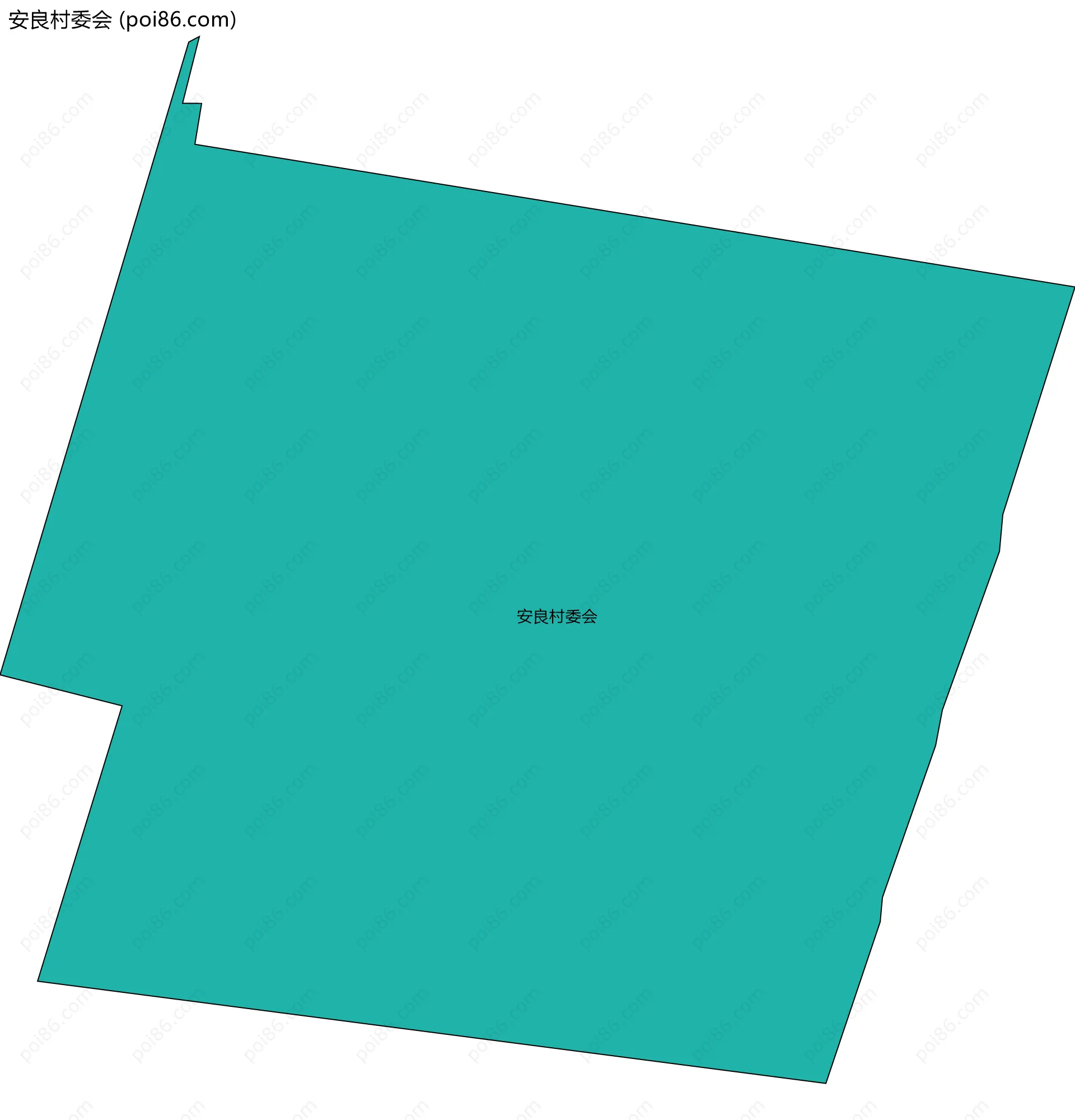 安良村委会边界地图