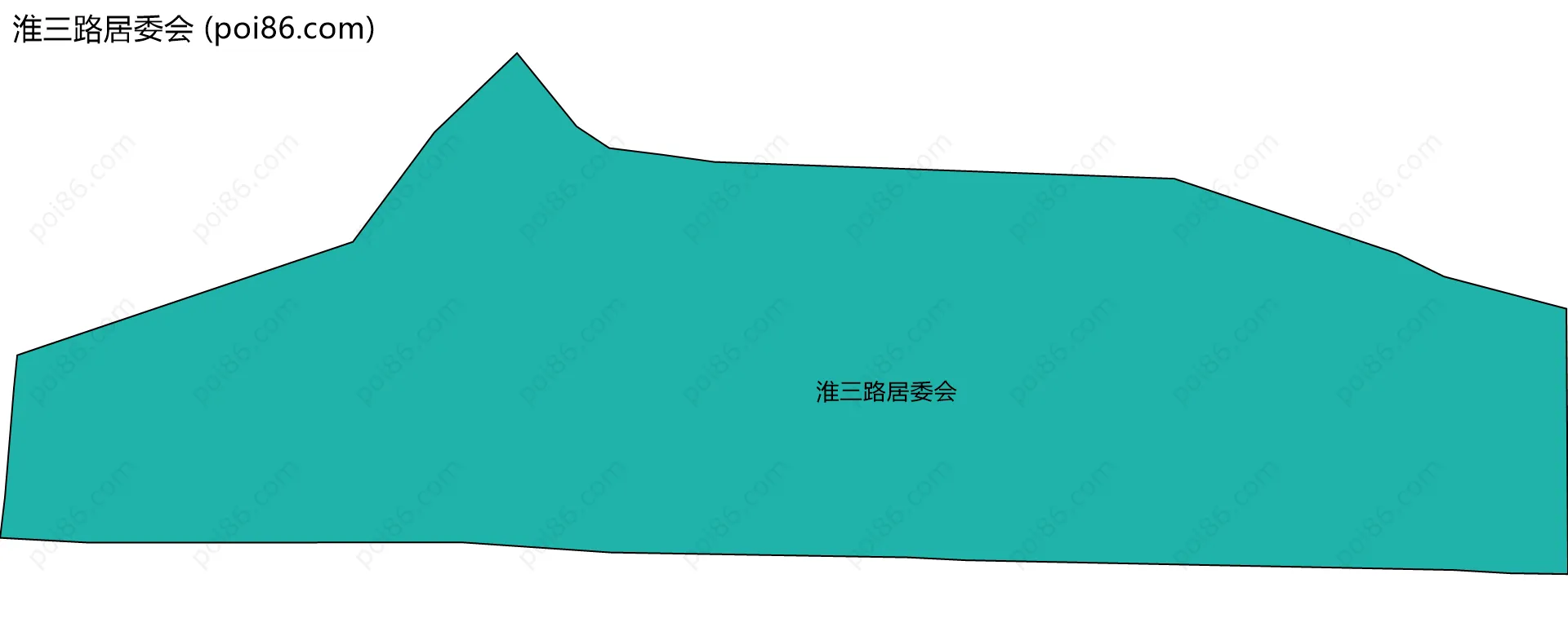 淮三路居委会边界地图