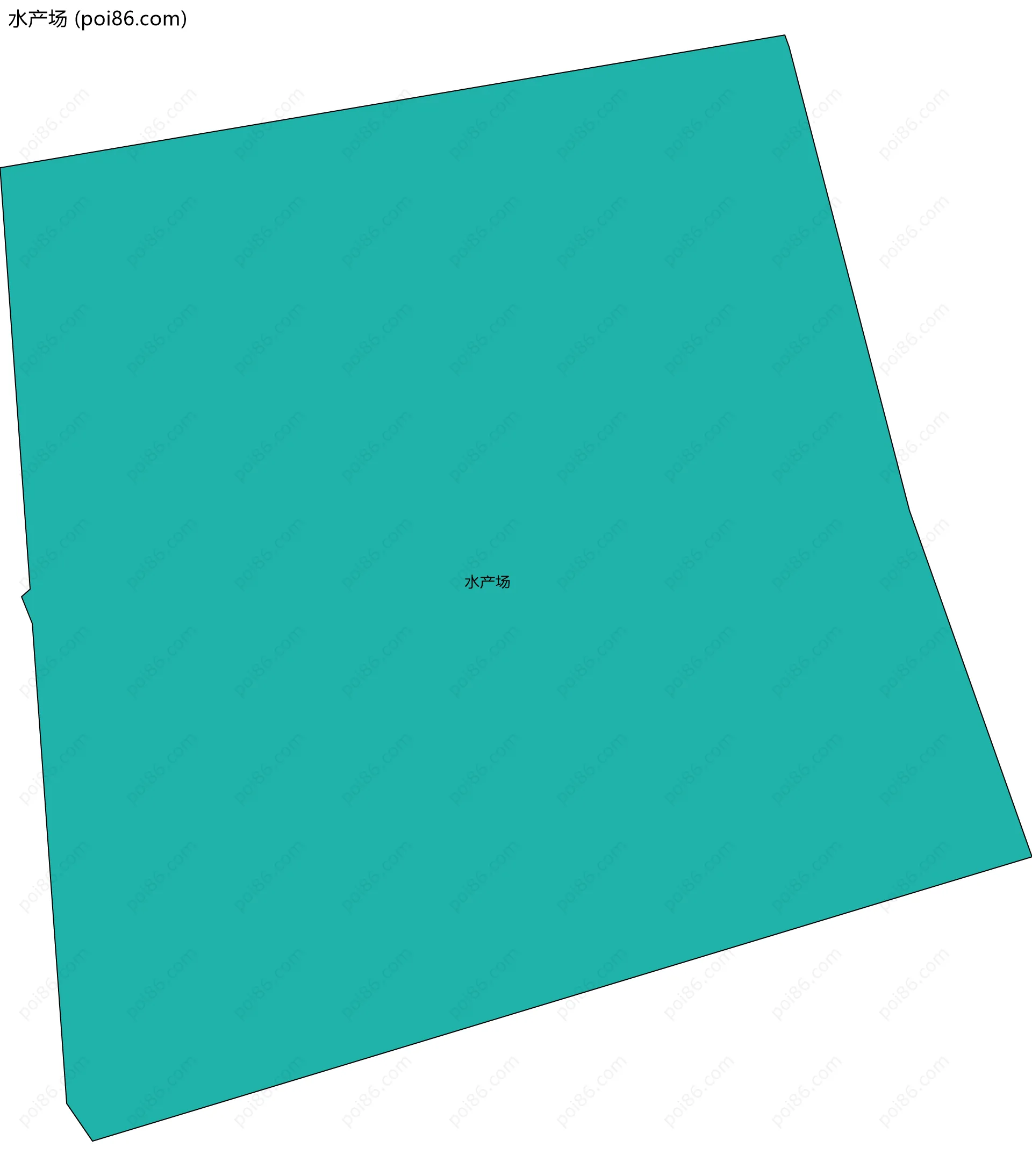 水产场边界地图