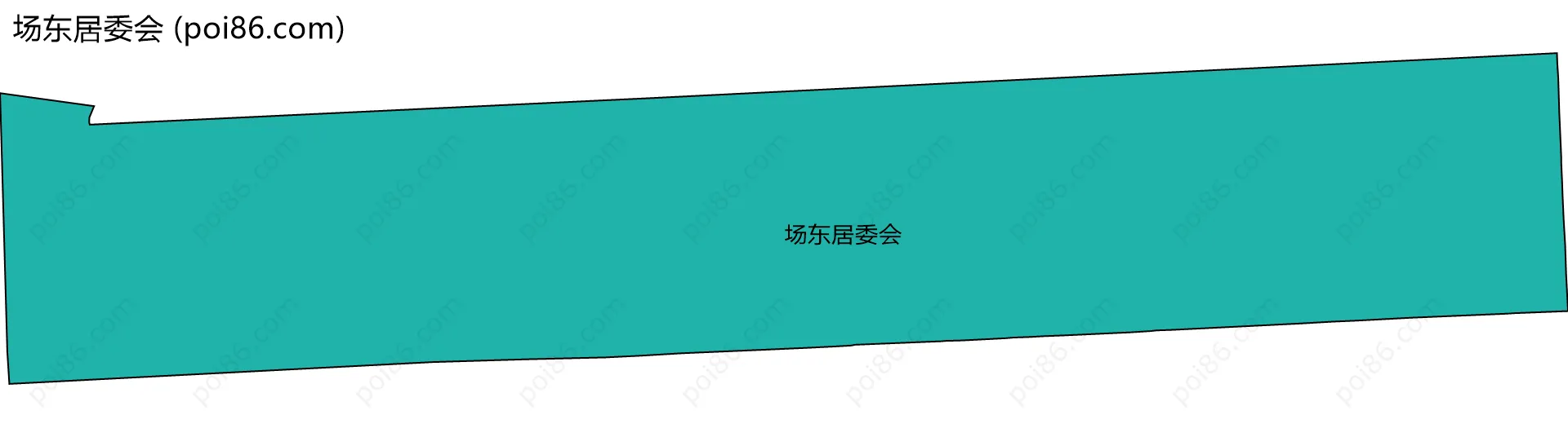 场东居委会边界地图