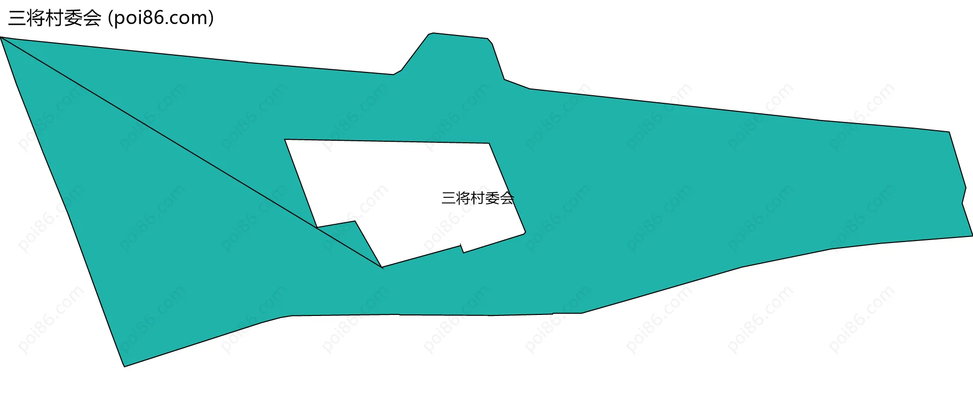 三将村委会边界地图