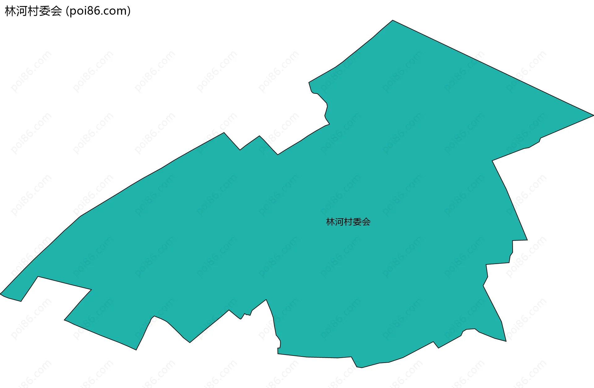 林河村委会边界地图