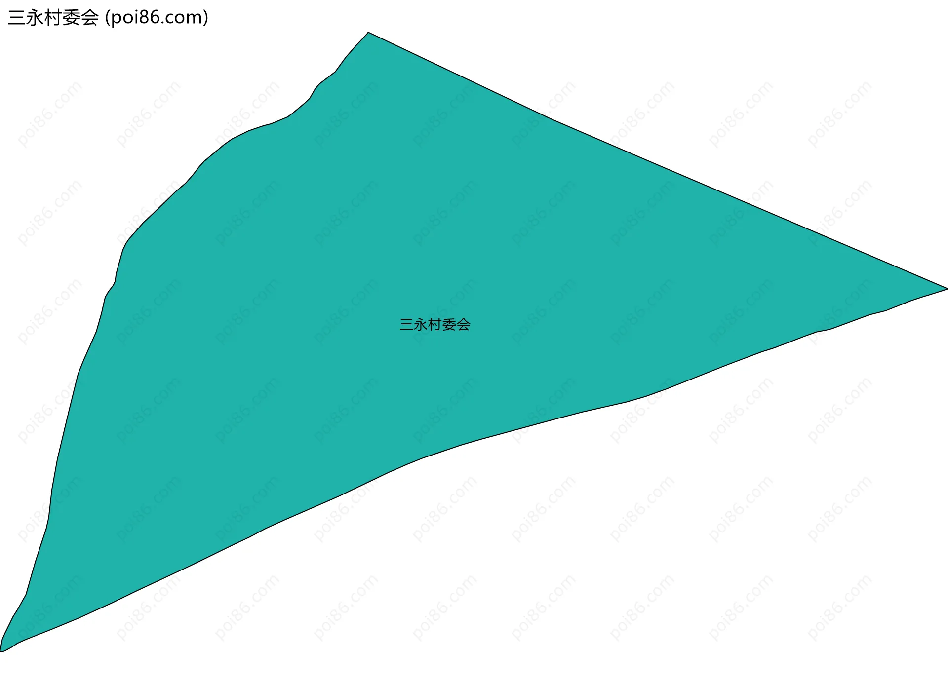 三永村委会边界地图