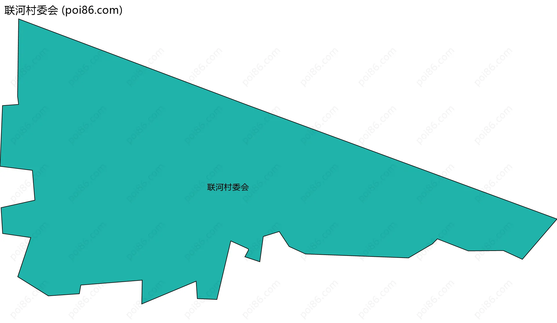 联河村委会边界地图
