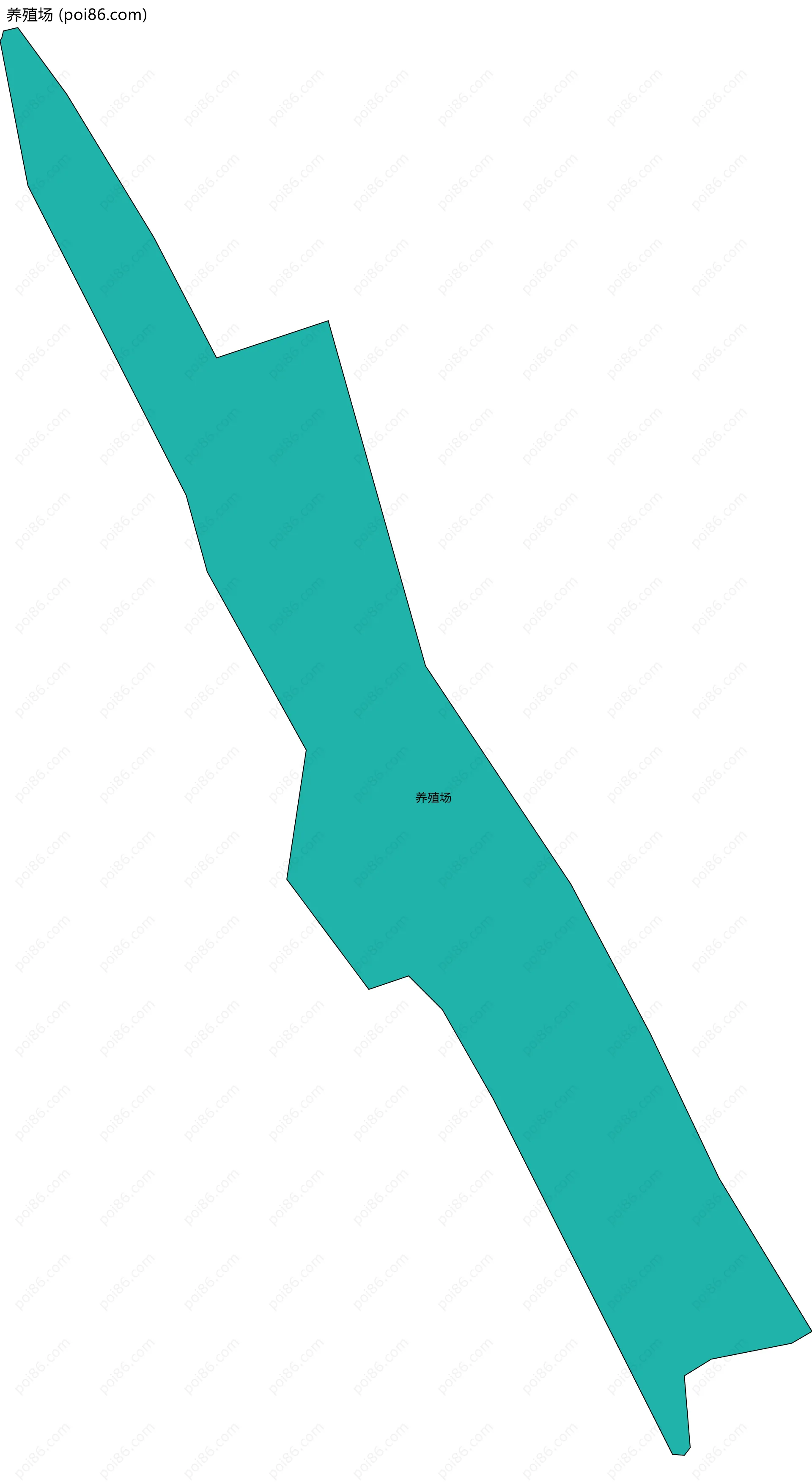 养殖场边界地图