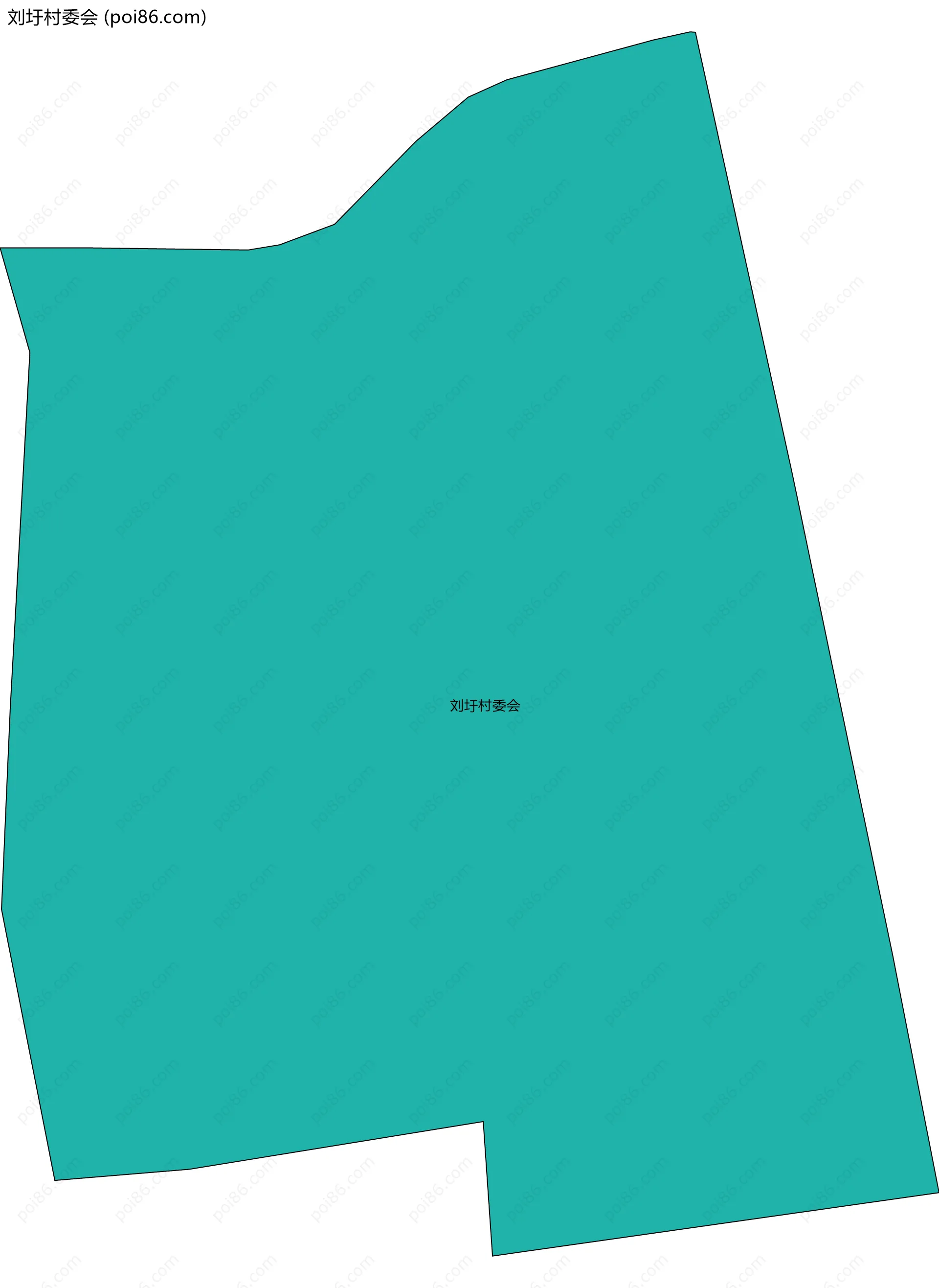 刘圩村委会边界地图