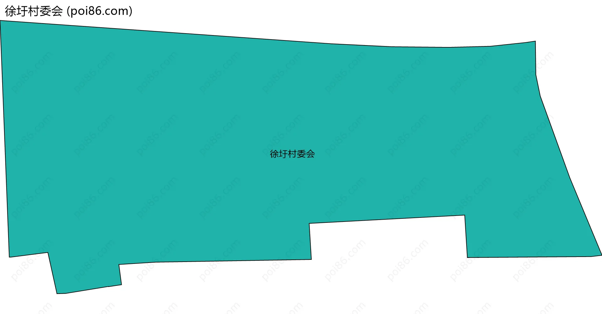 徐圩村委会边界地图