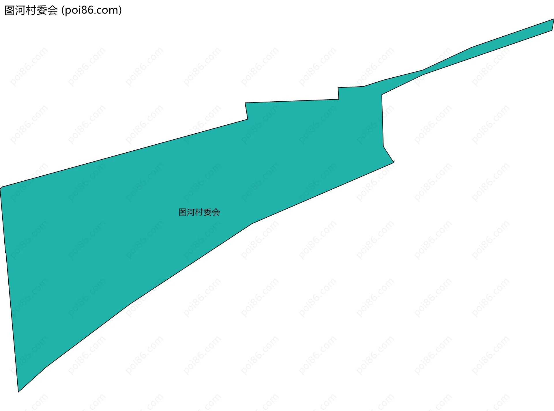 图河村委会边界地图