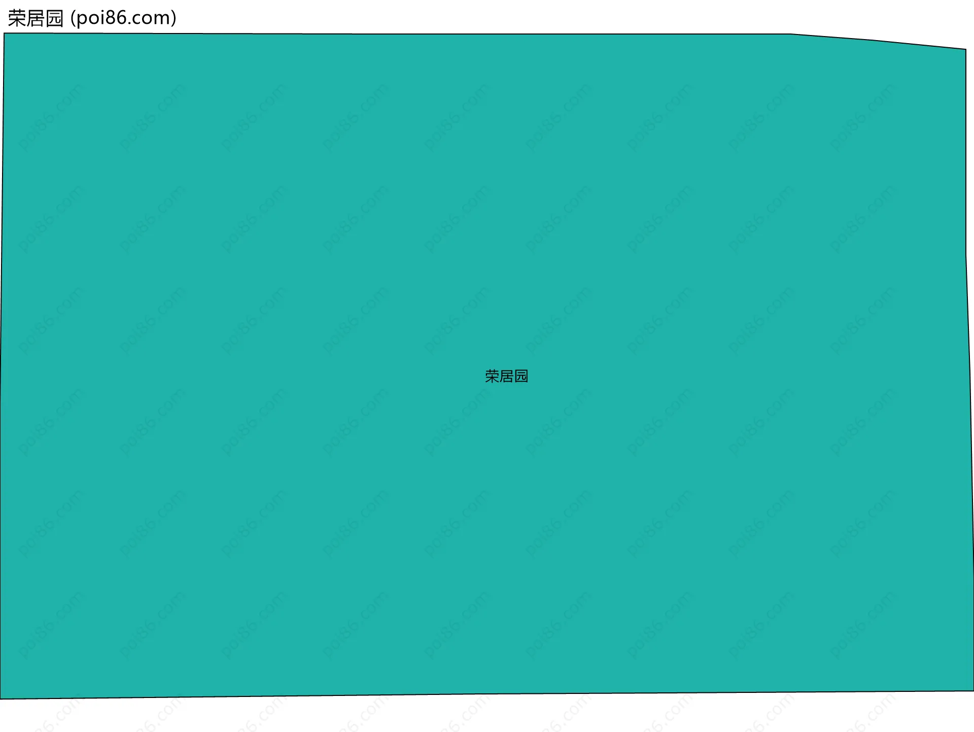荣居园边界地图