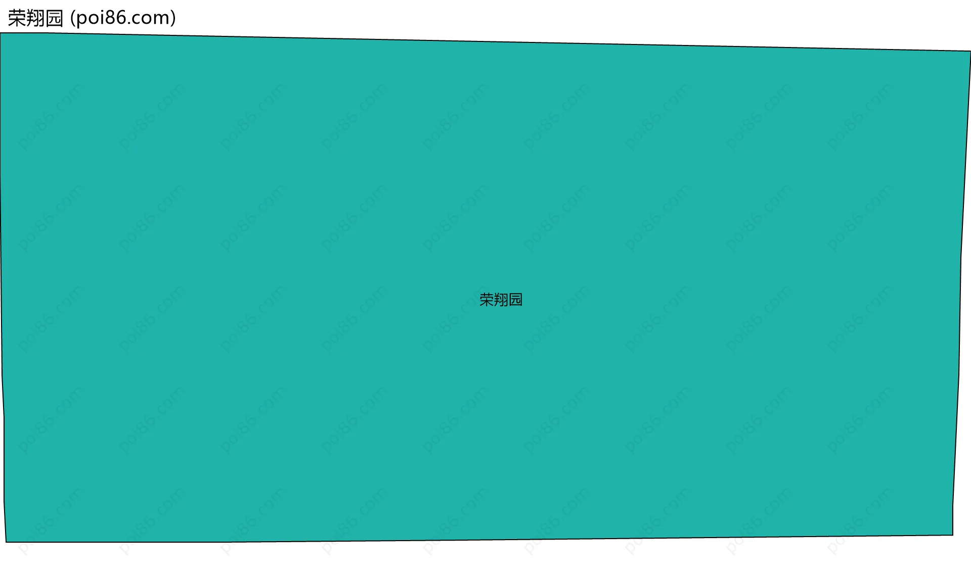 荣翔园边界地图