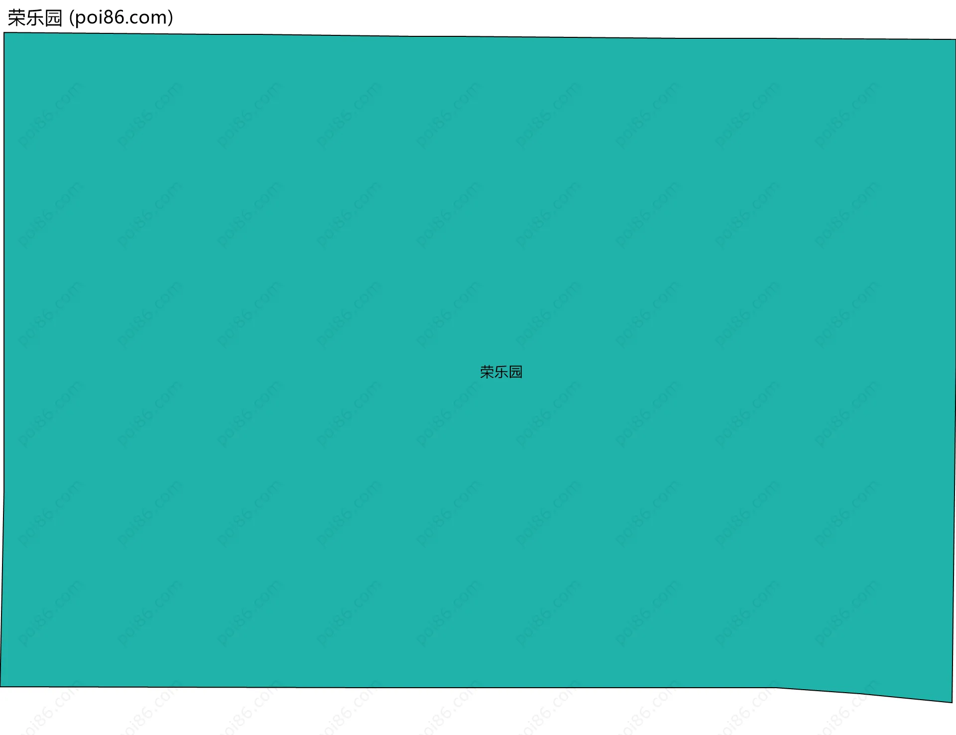 荣乐园边界地图