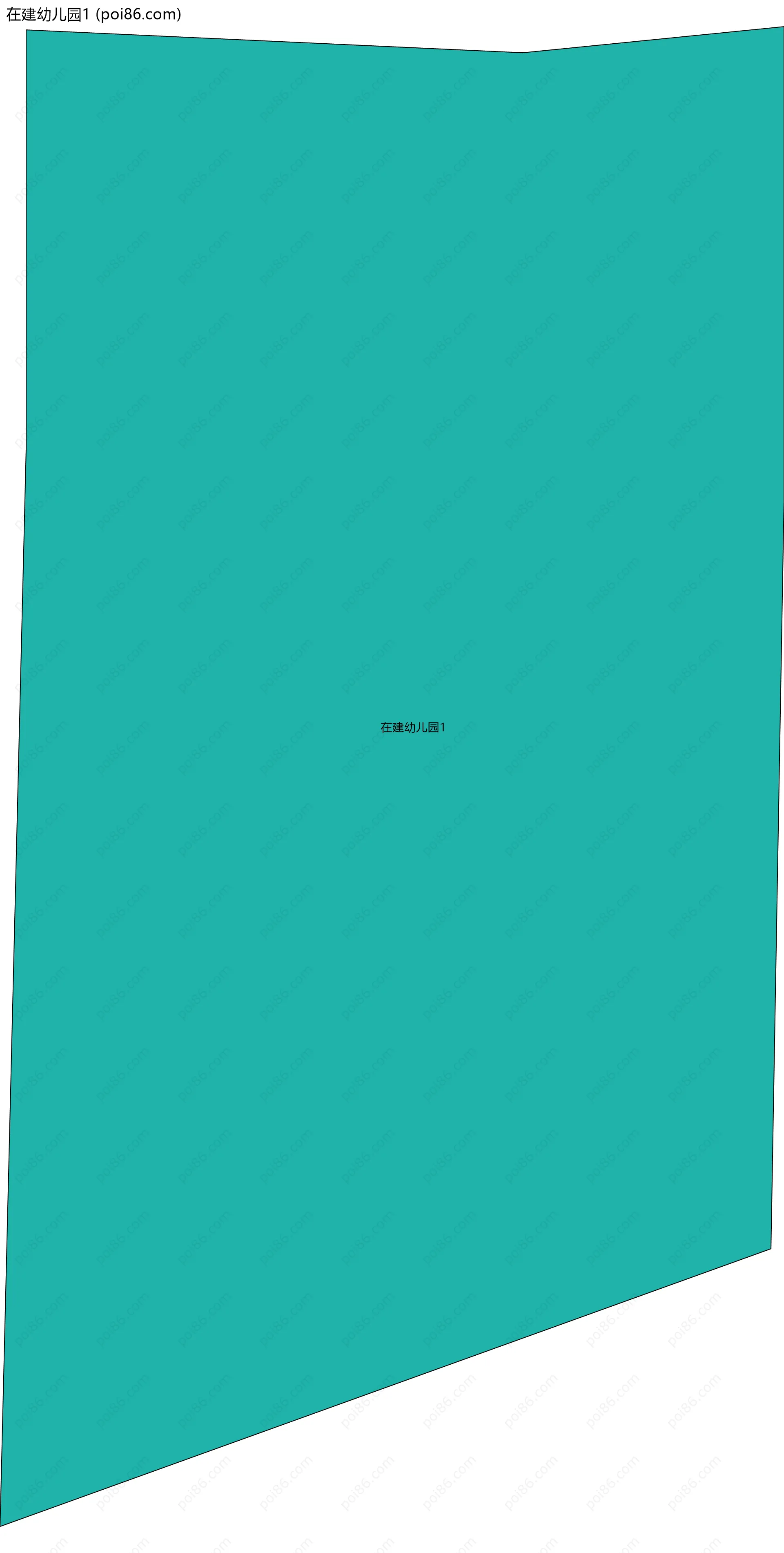 在建幼儿园1边界地图