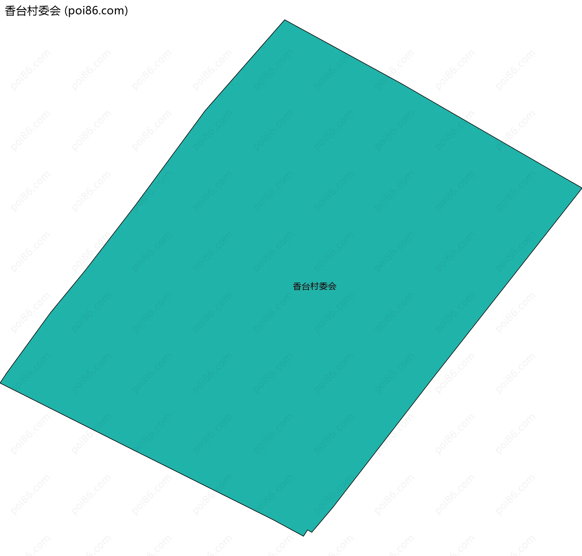 香台村委会边界地图