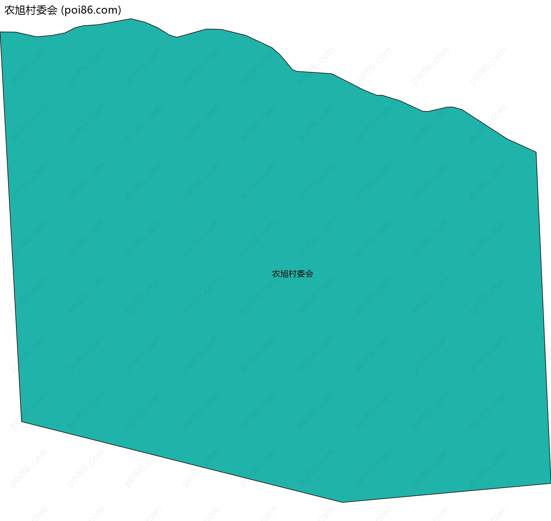 农旭村委会边界地图