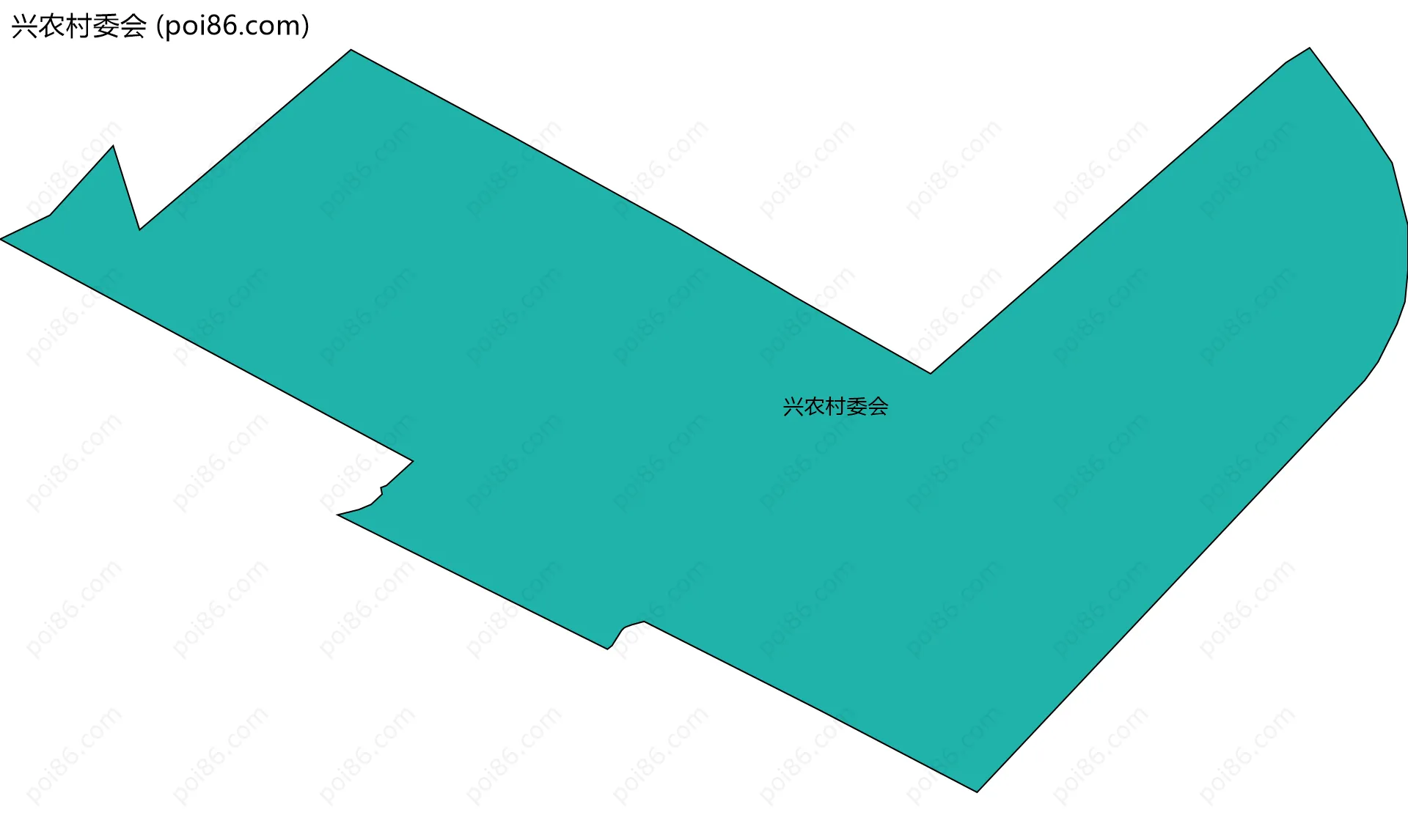 兴农村委会边界地图