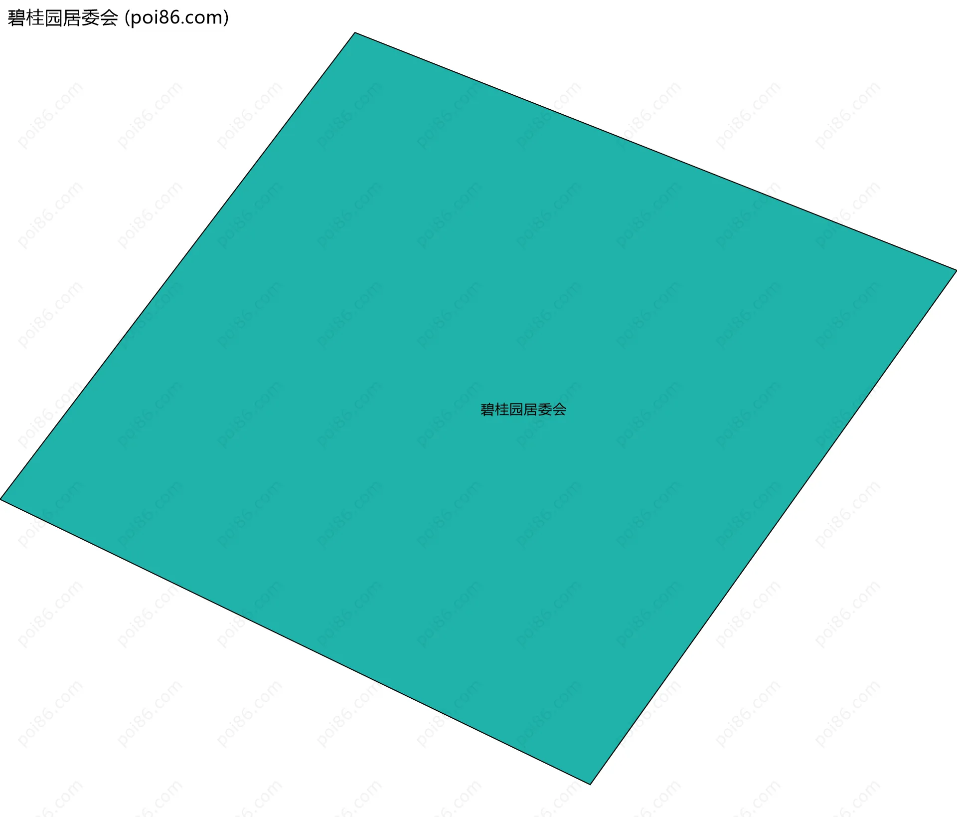 碧桂园居委会边界地图