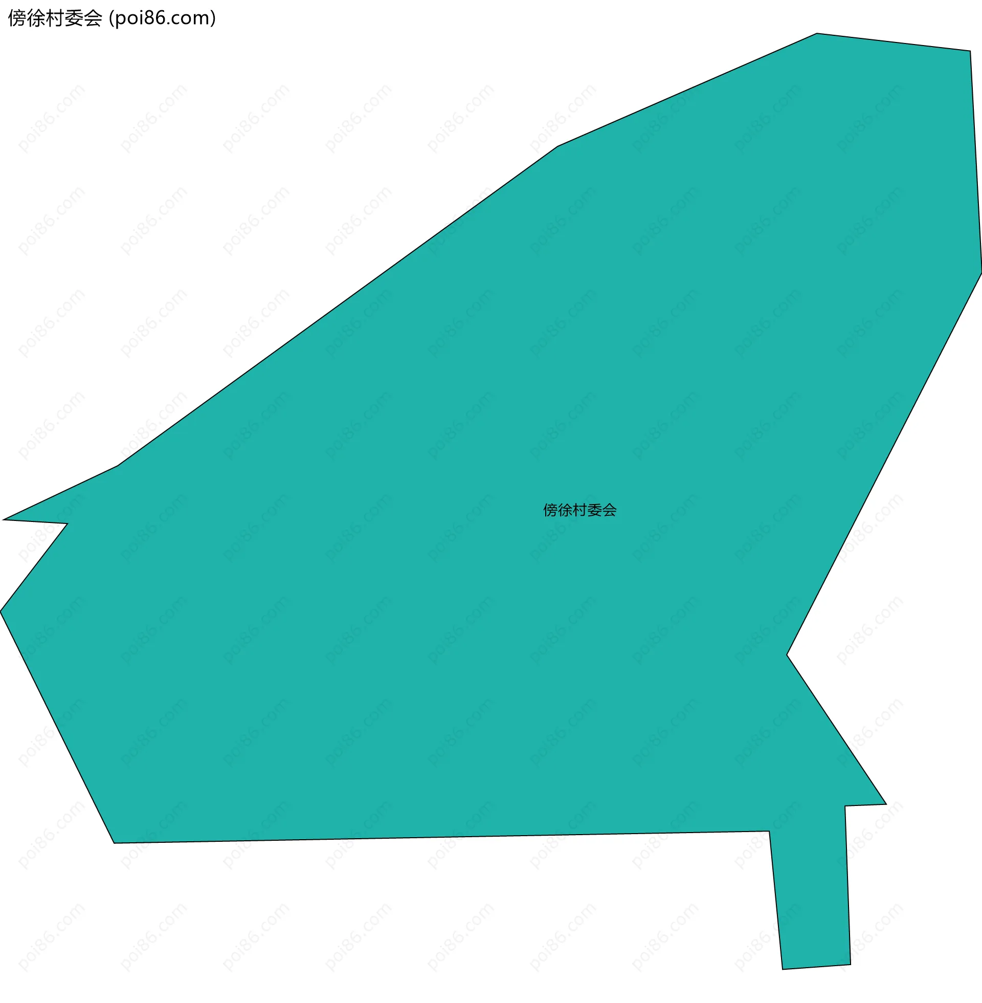 傍徐村委会边界地图