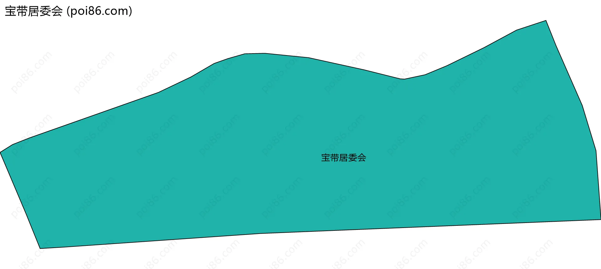 宝带居委会边界地图