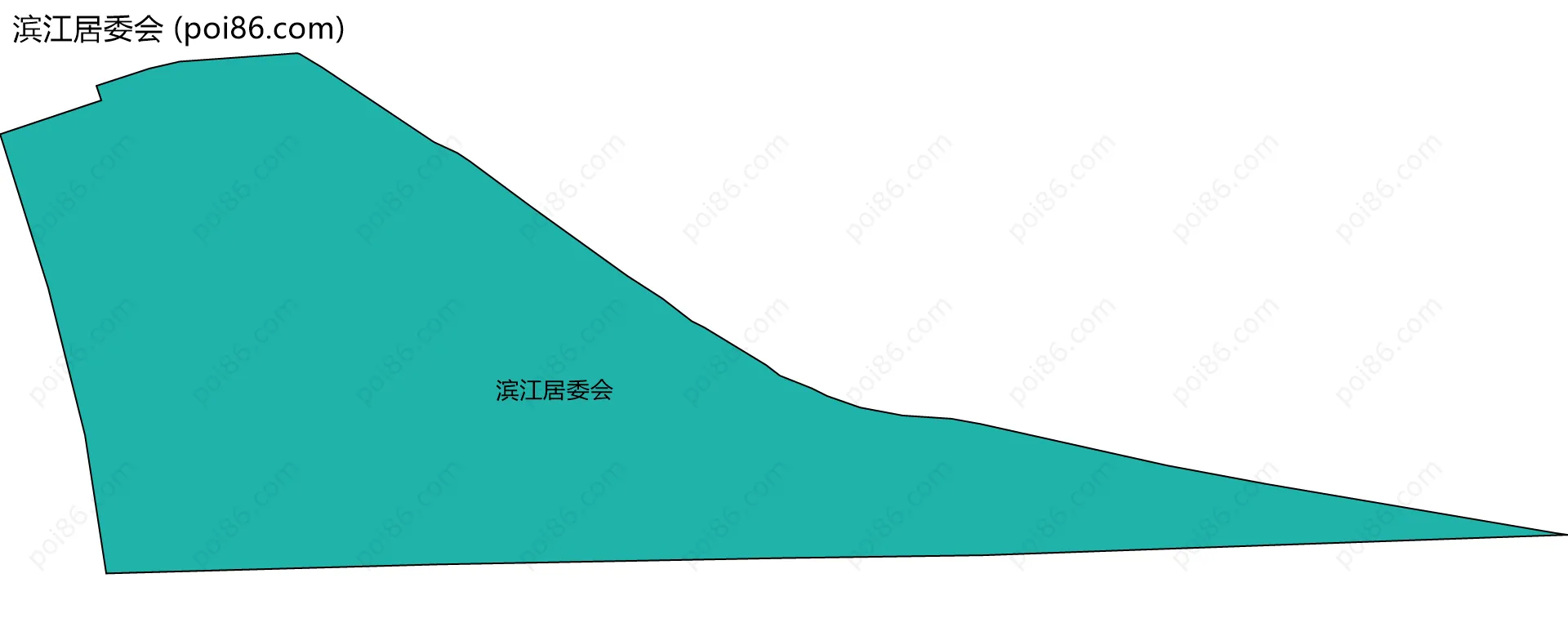 滨江居委会边界地图