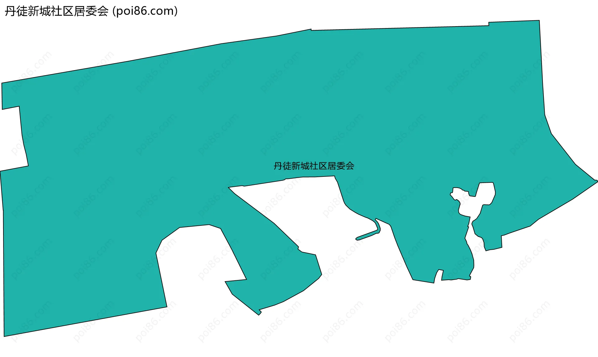 丹徒新城社区居委会边界地图