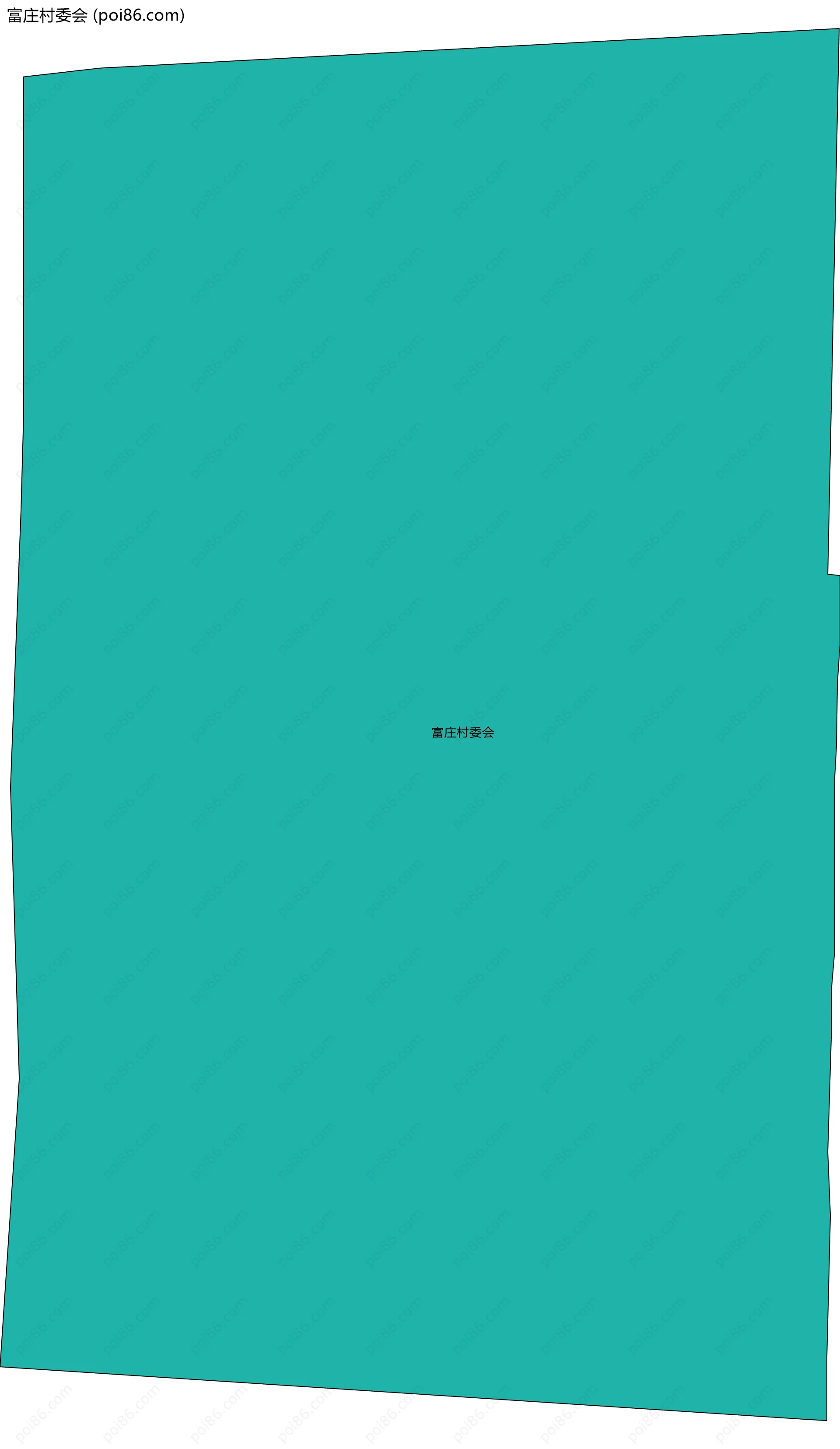 富庄村委会边界地图