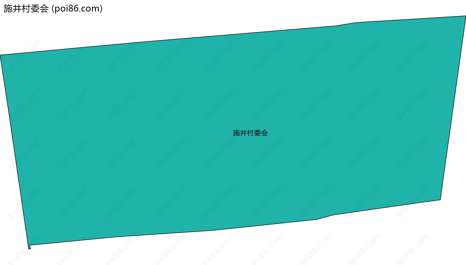 施井村委会边界地图