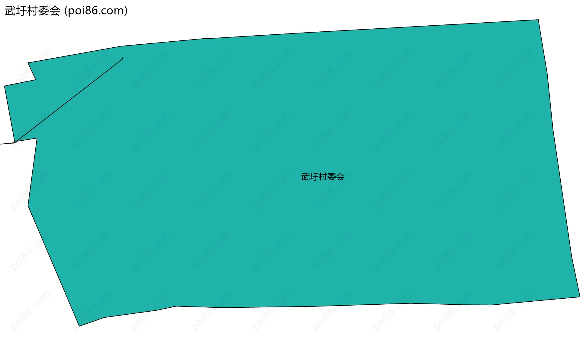武圩村委会边界地图