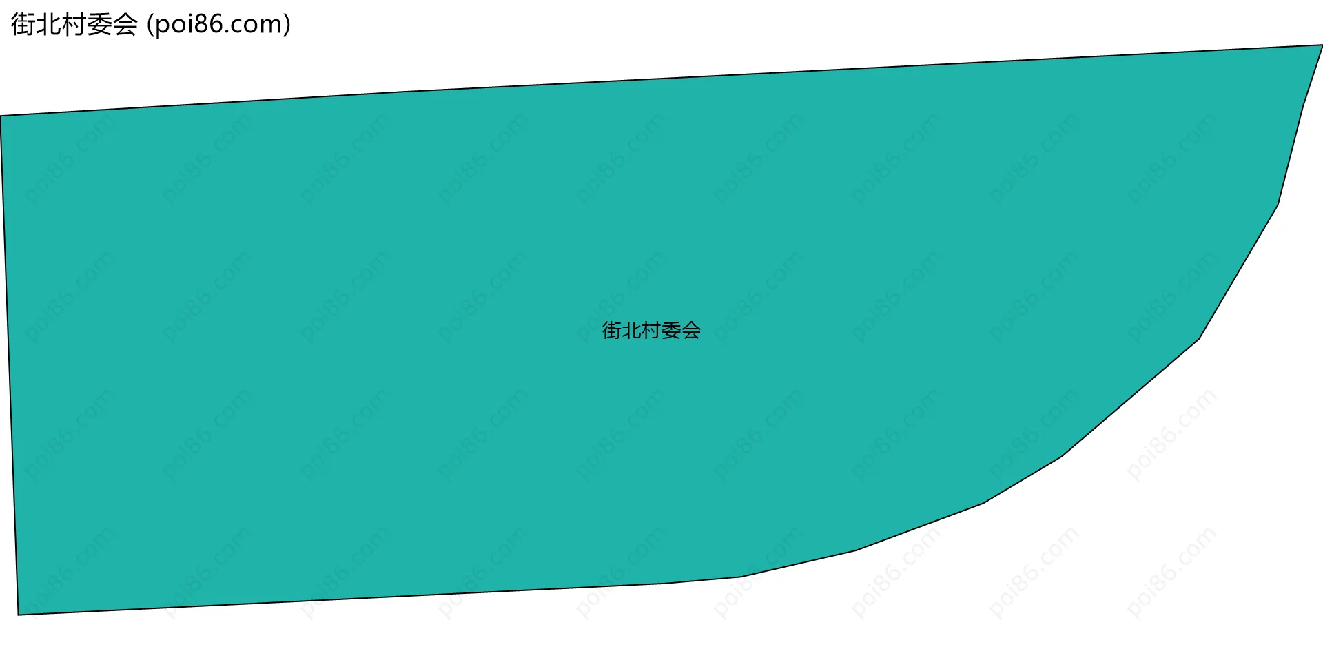 街北村委会边界地图