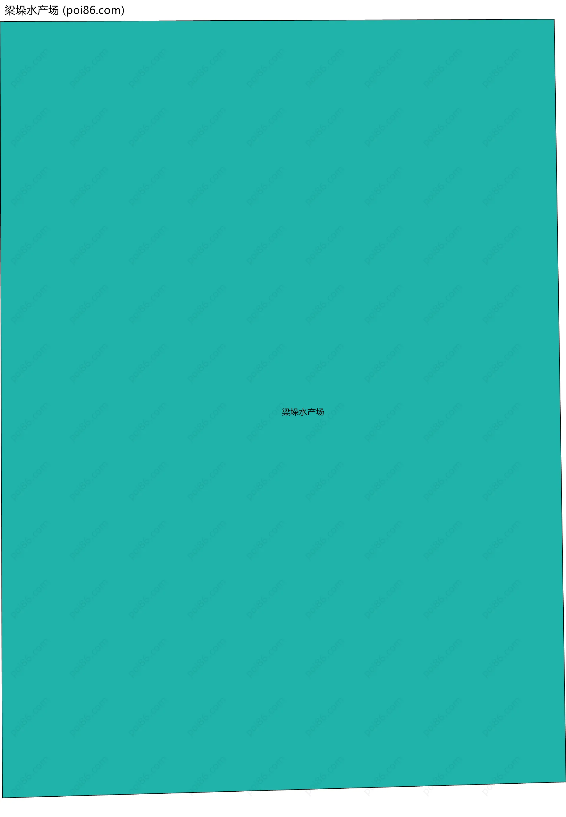 梁垛水产场边界地图