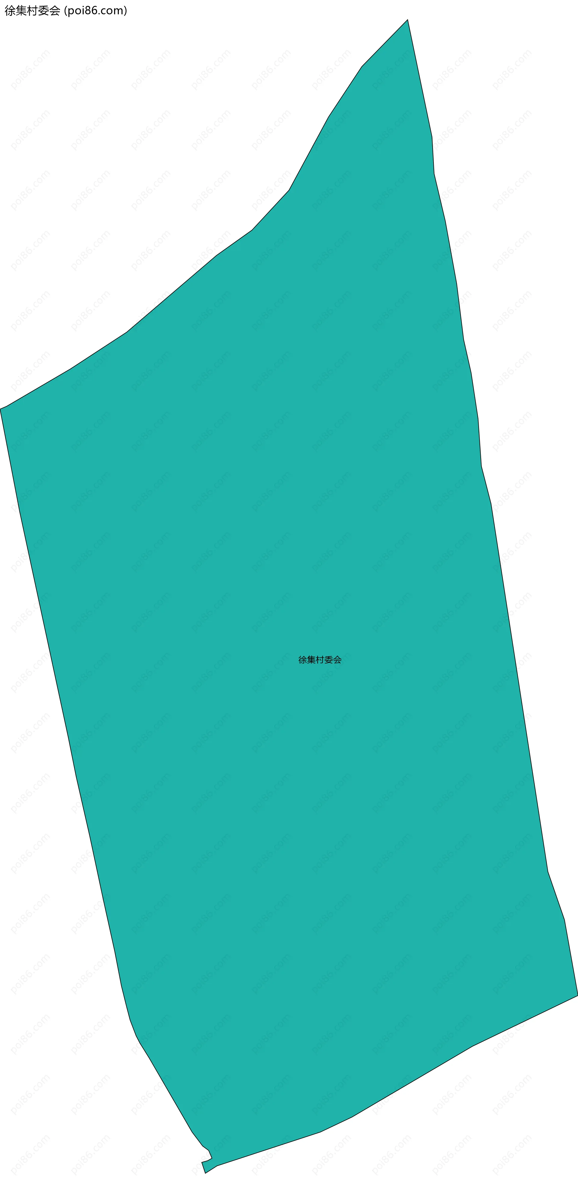 徐集村委会边界地图