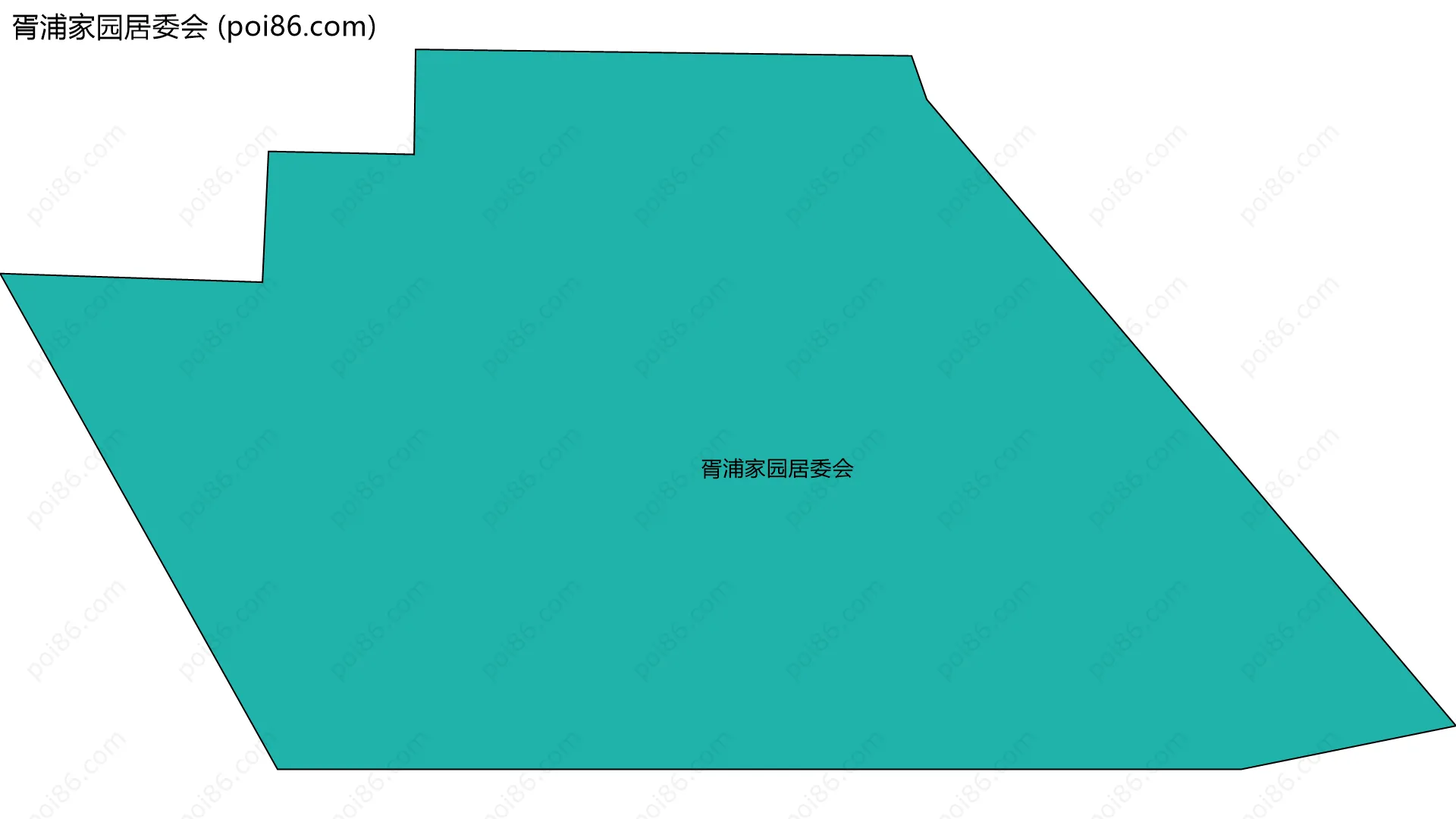 胥浦家园居委会边界地图