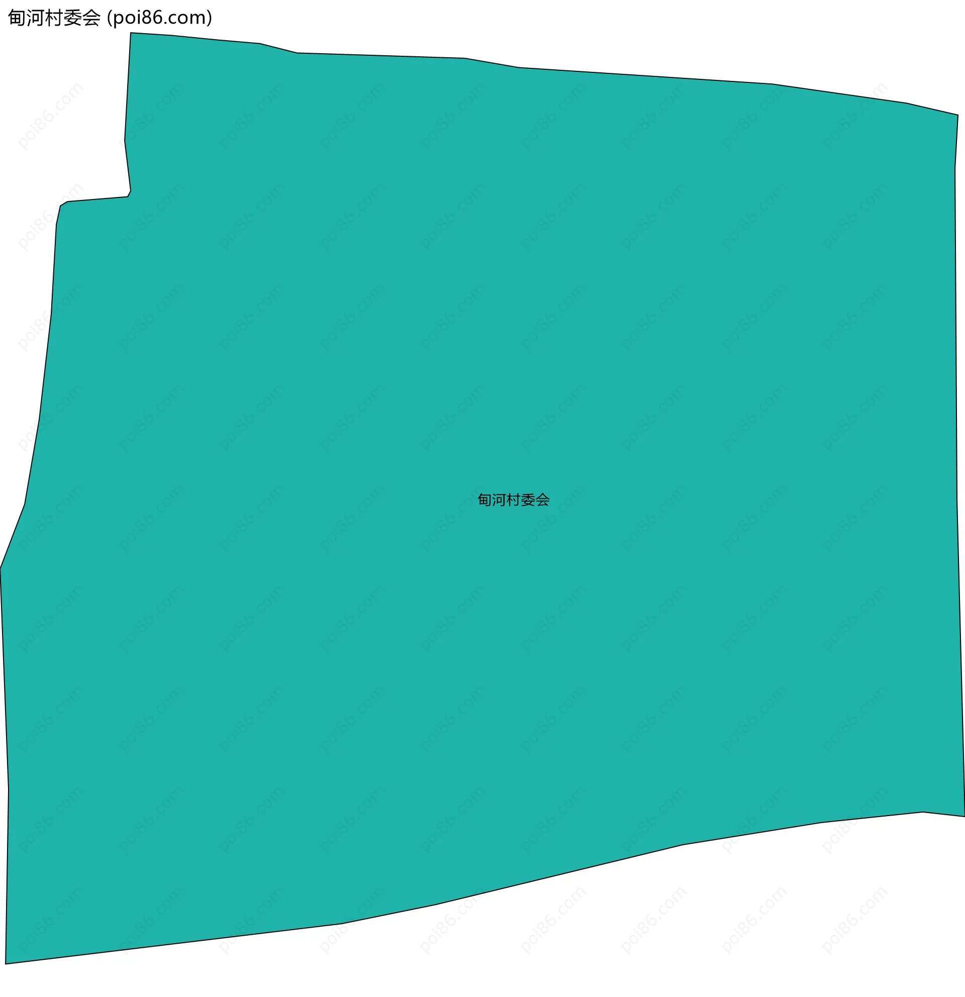 甸河村委会边界地图