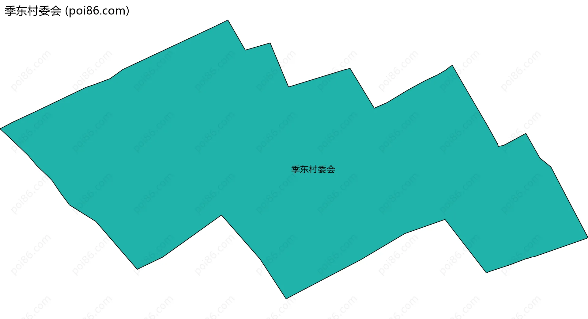 季东村委会边界地图