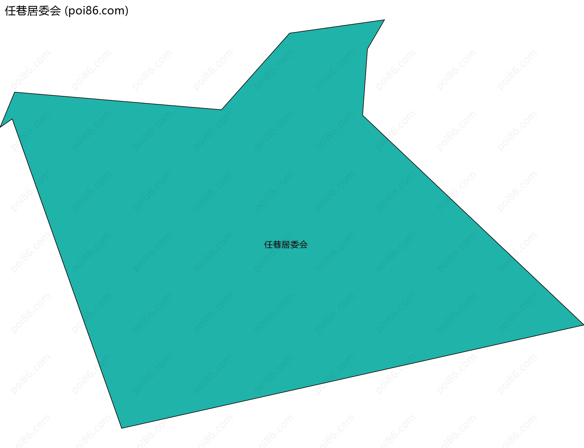 任巷居委会边界地图