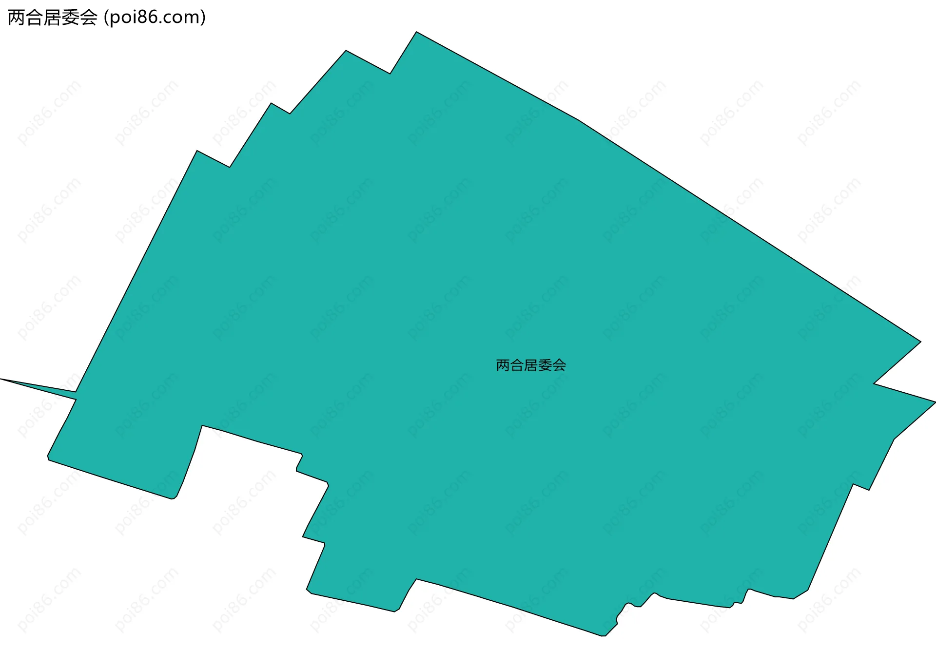 两合居委会边界地图